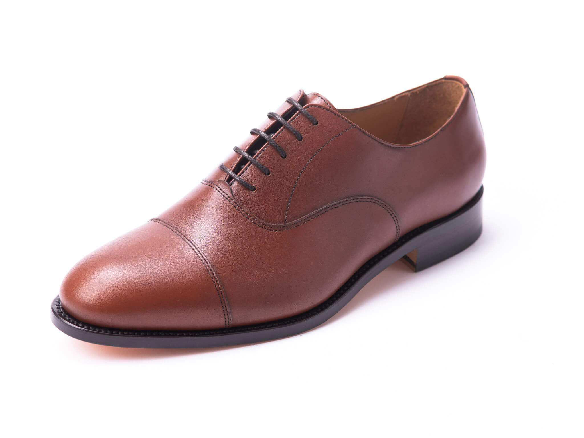 Plain Oxford in cognac