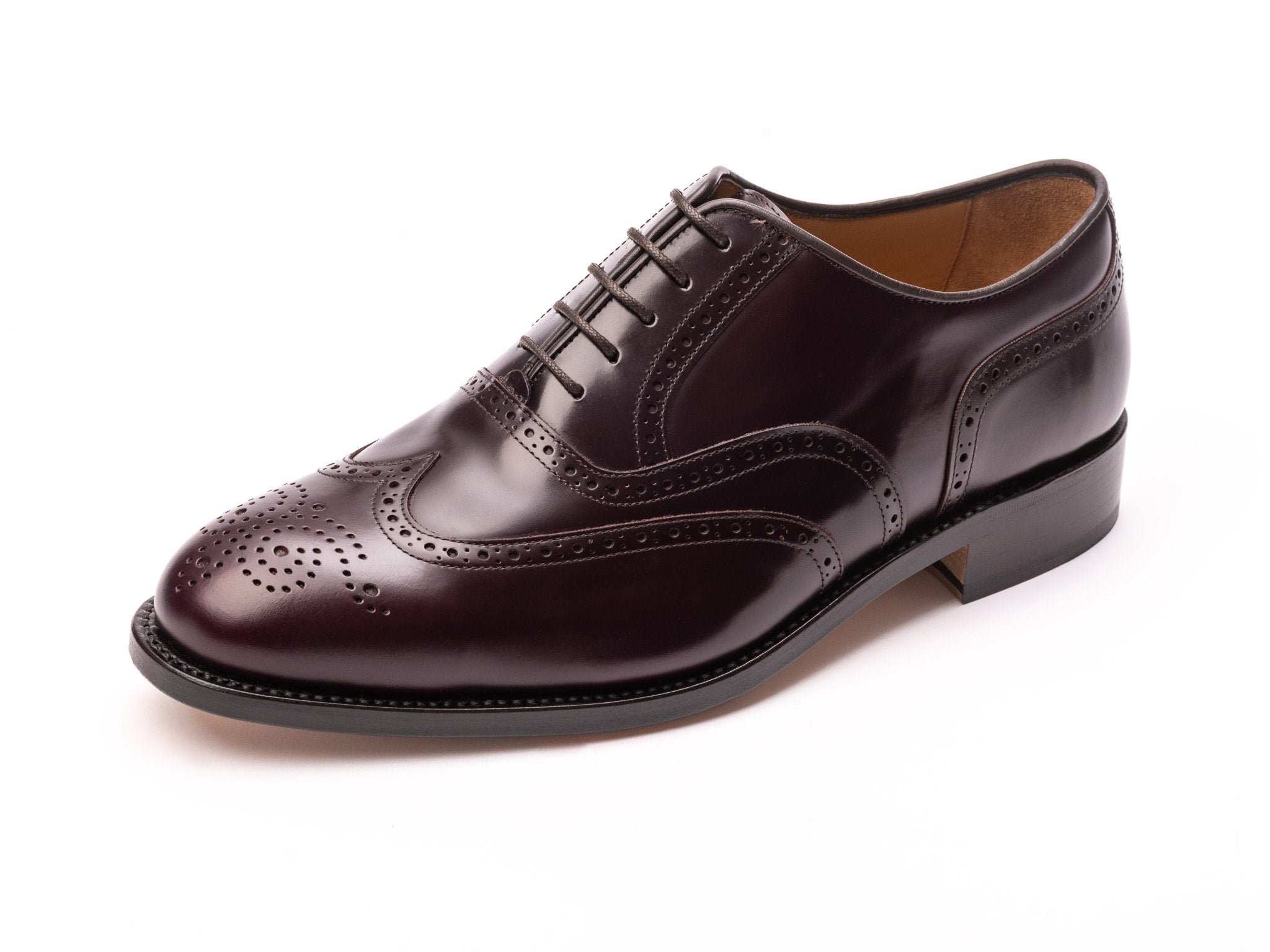 Full Brogue in burgundy