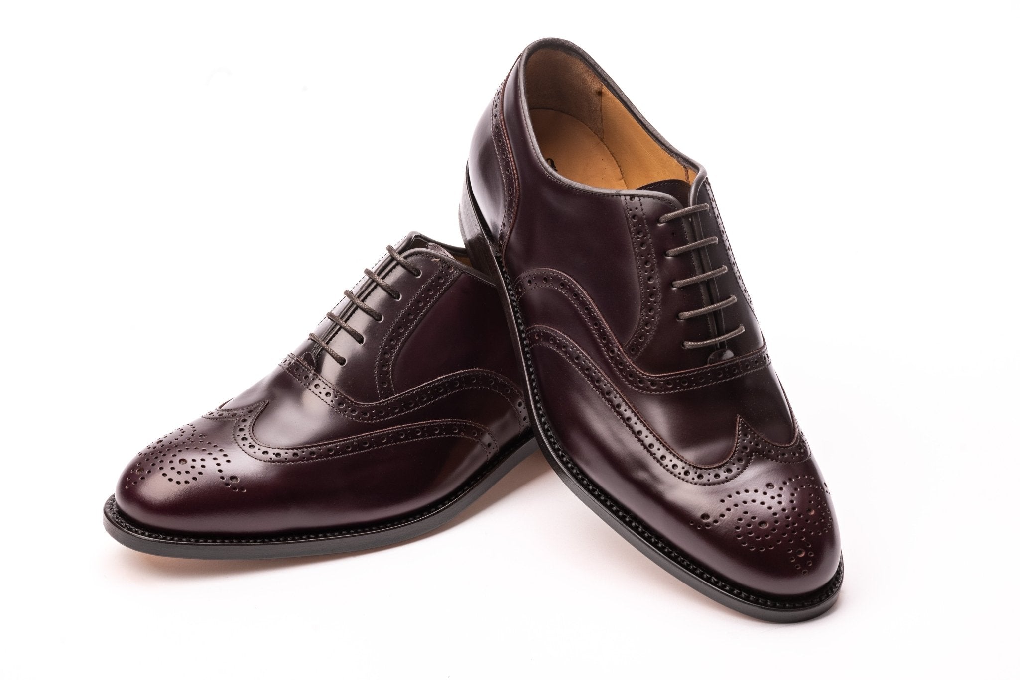 Full Brogue in burgundy