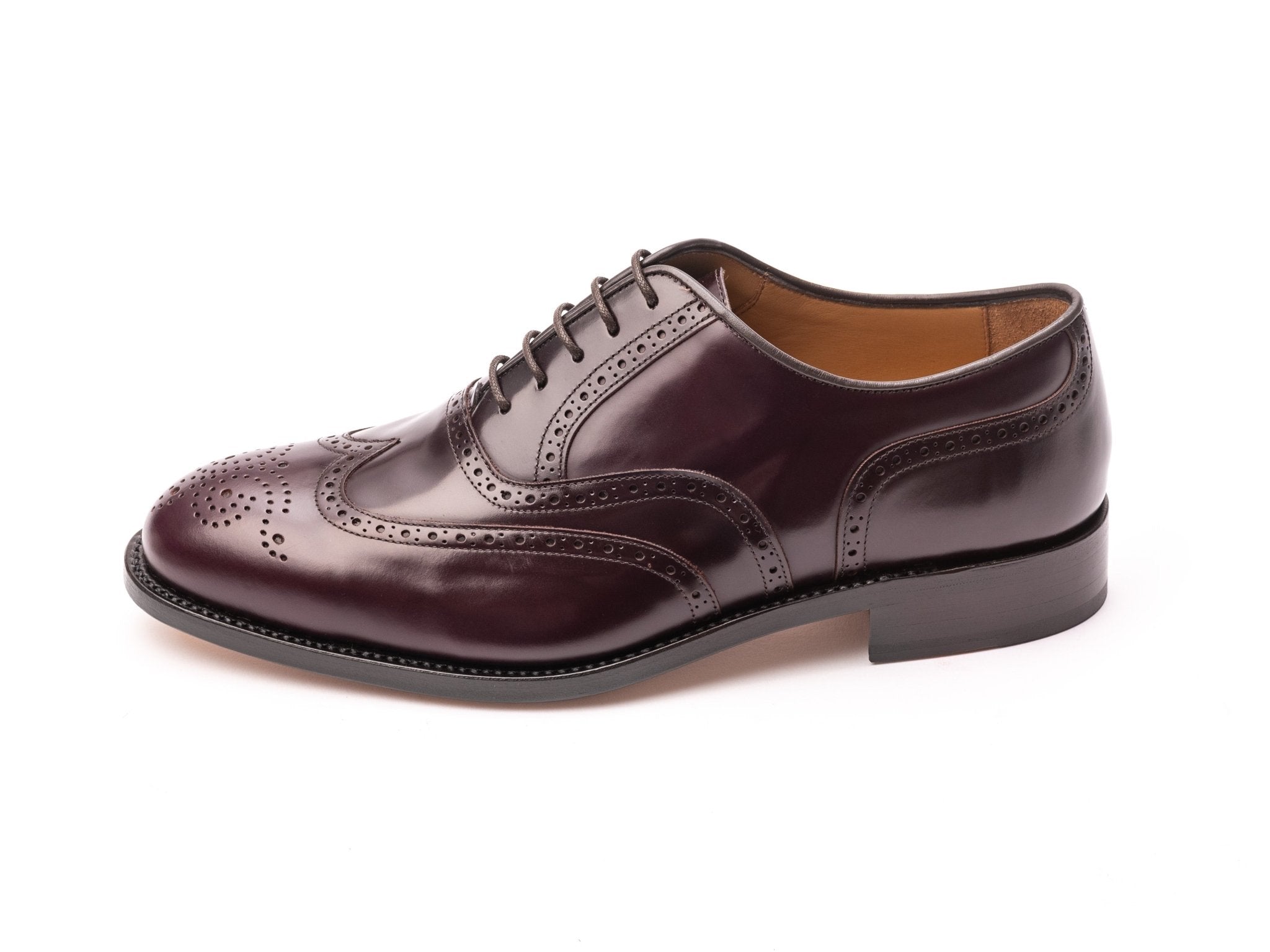 Full Brogue in burgundy