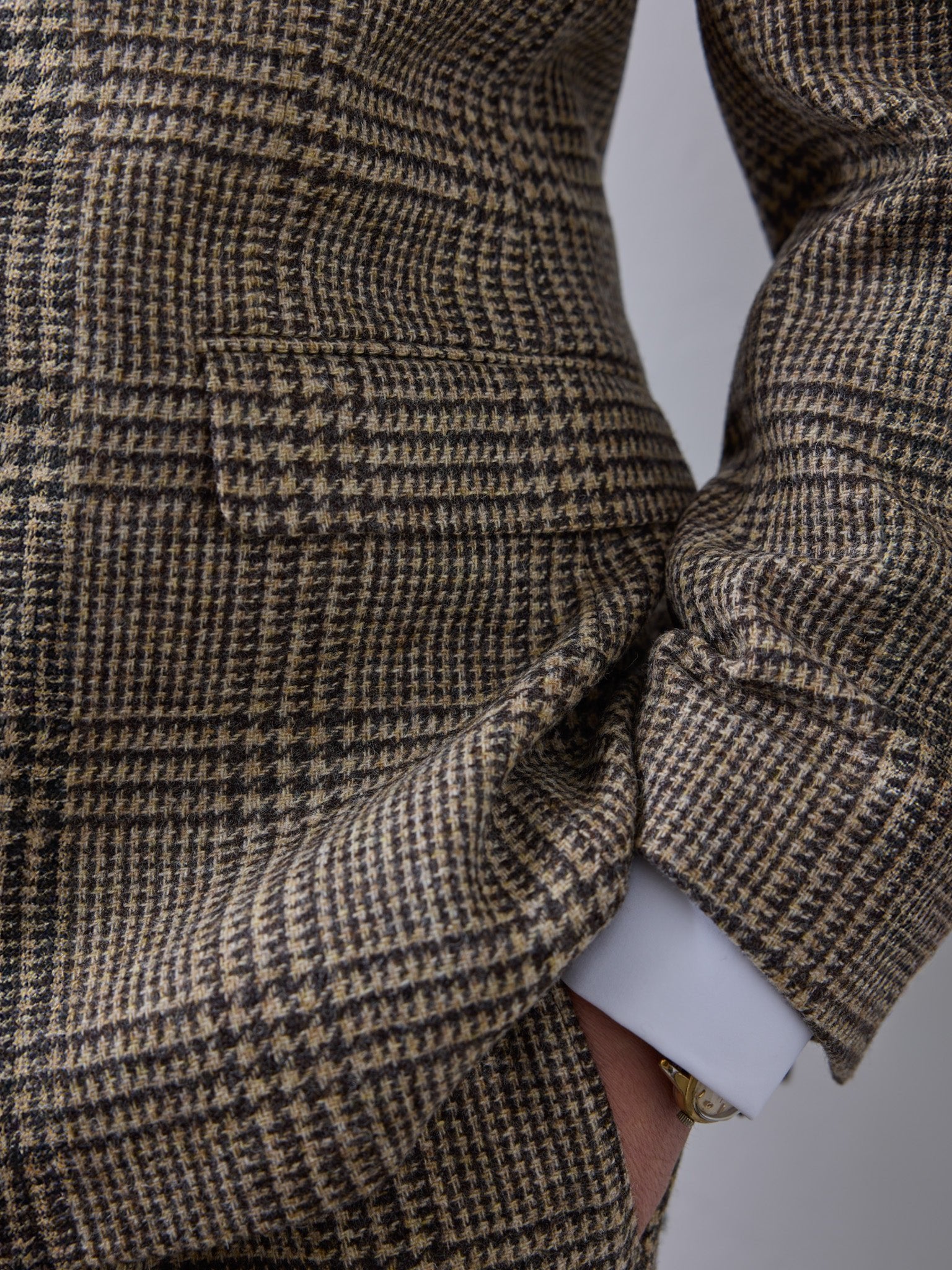 Tweed Anzug Doppelreiher in Classic aus Moon Tweed
