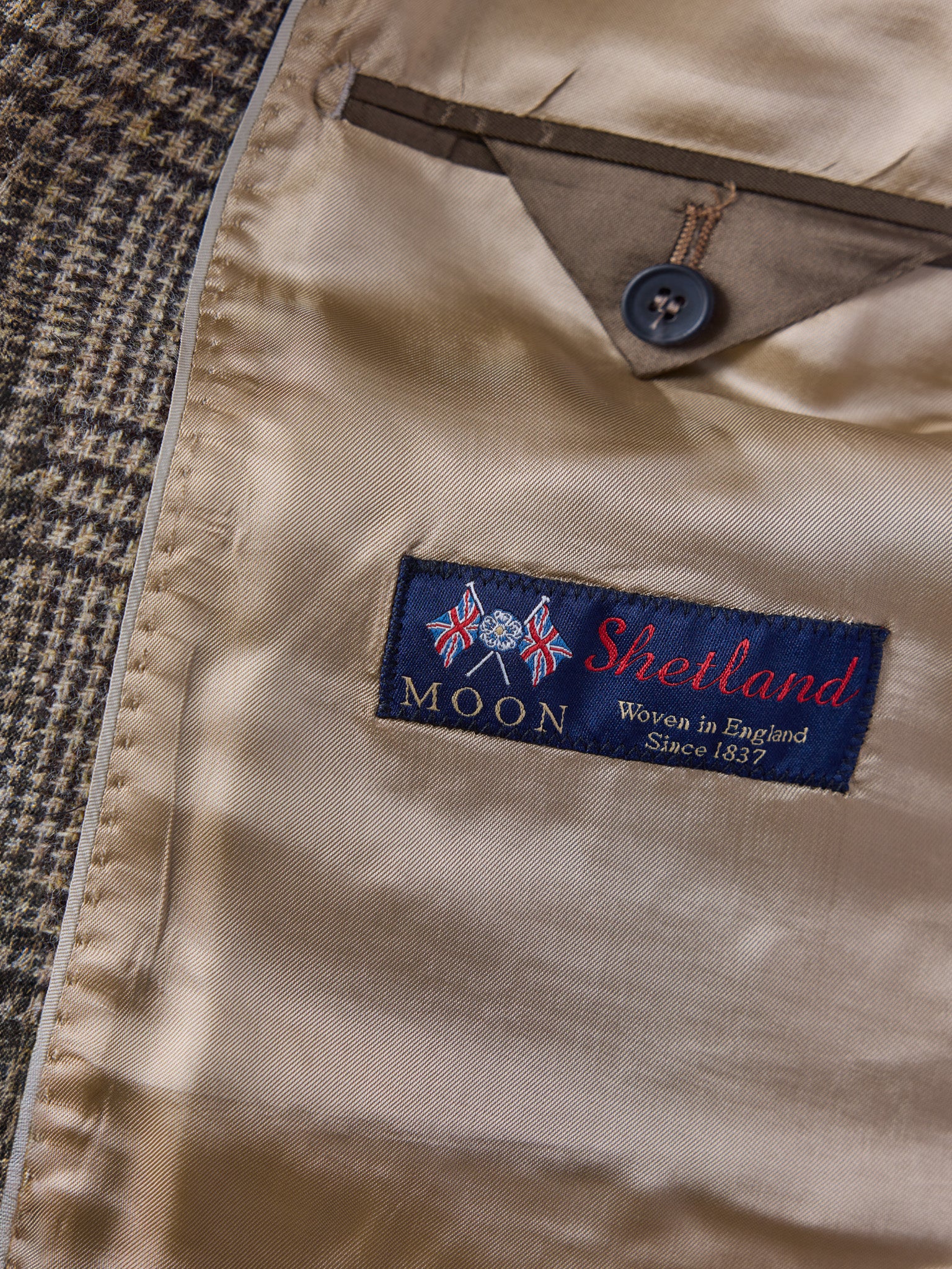 Tweed Anzug Doppelreiher in Classic aus Moon Tweed
