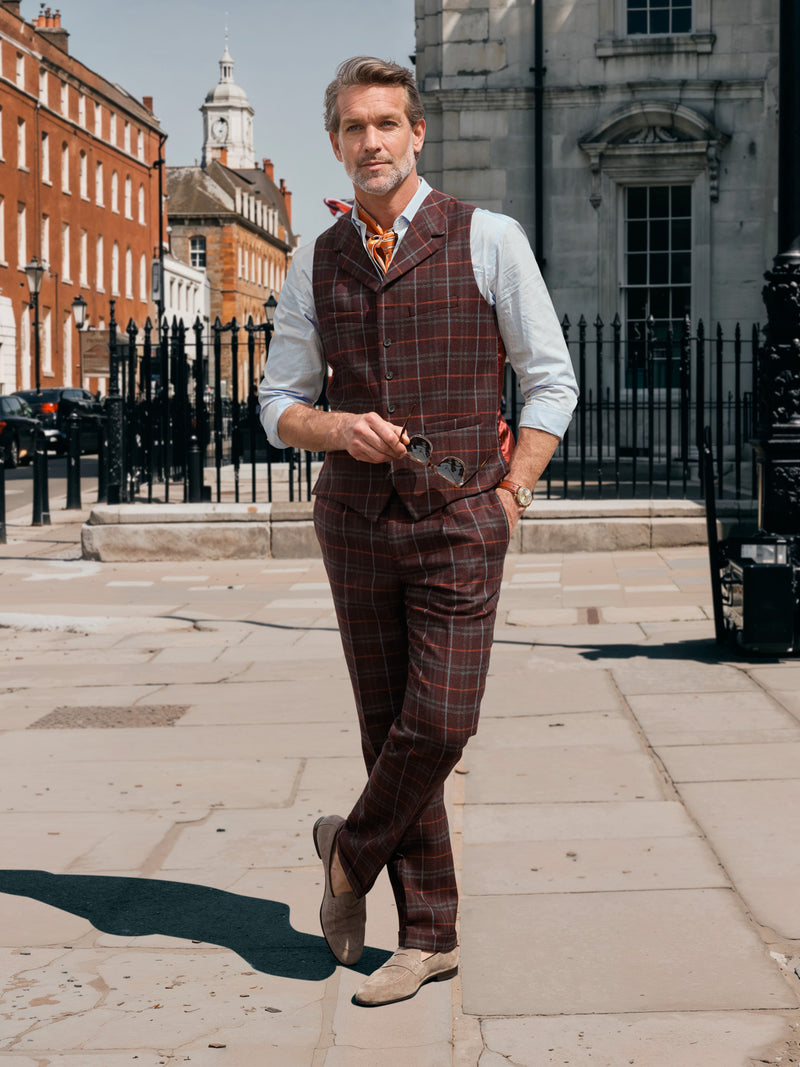 Tweed Anzug Dreiteiler richberry | Lovat Tweed