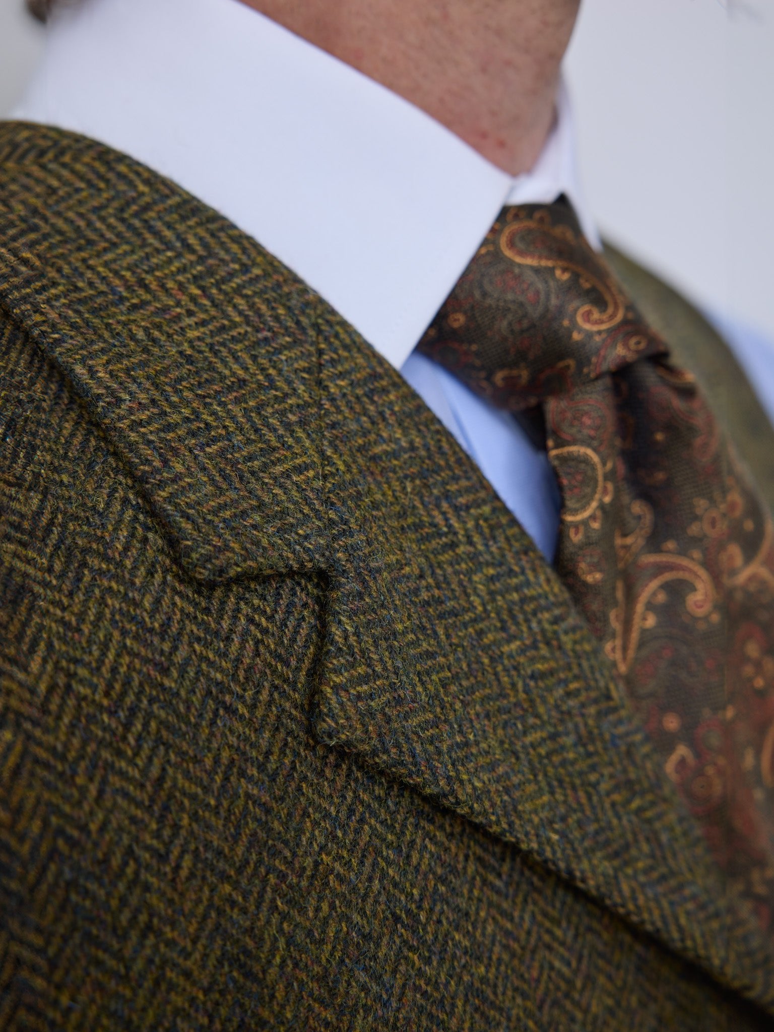 Tweed Anzug in 3-Knopf Classic aus Moon Tweed
