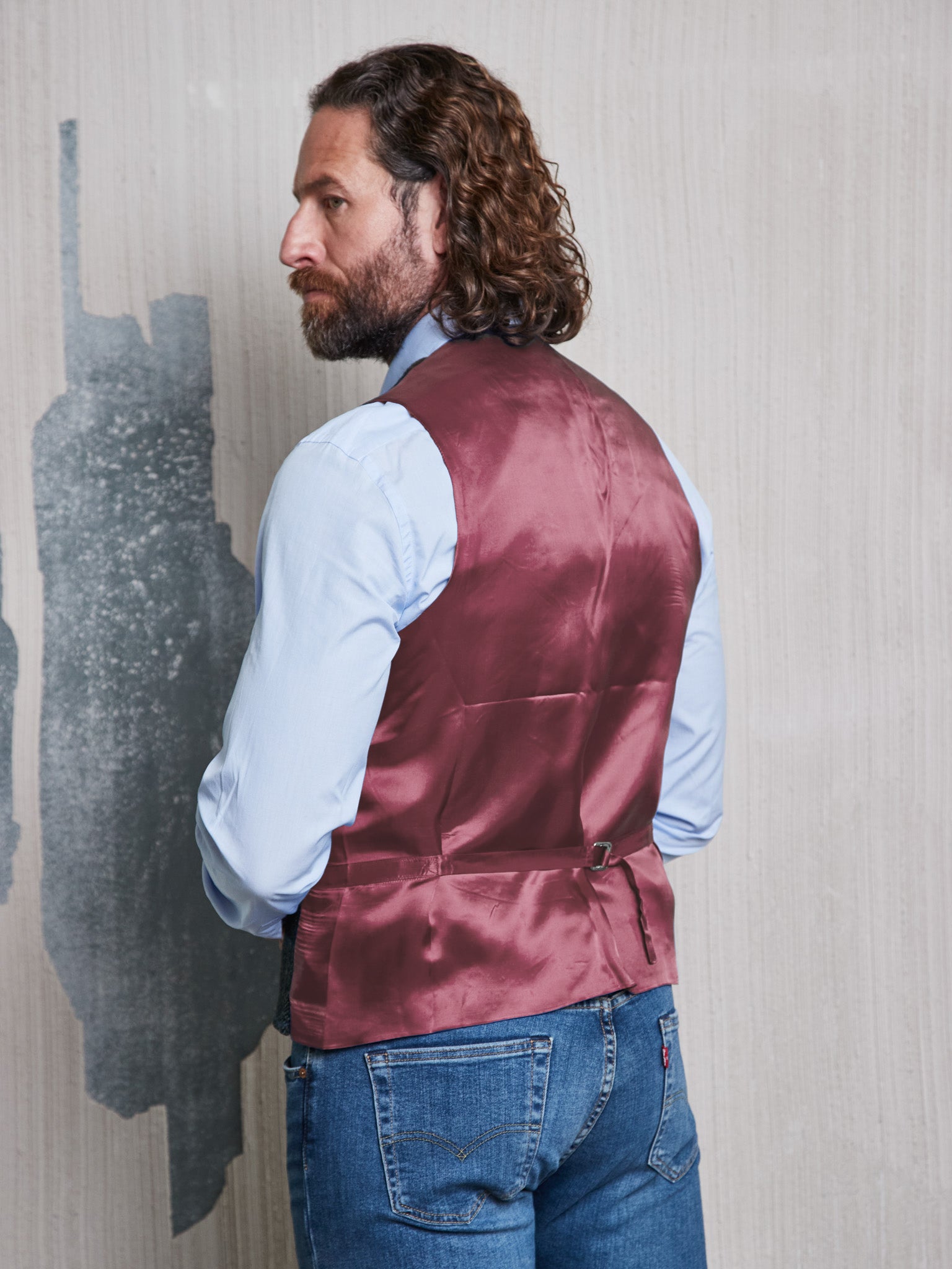 Tweedweste aus Lovat Tweed