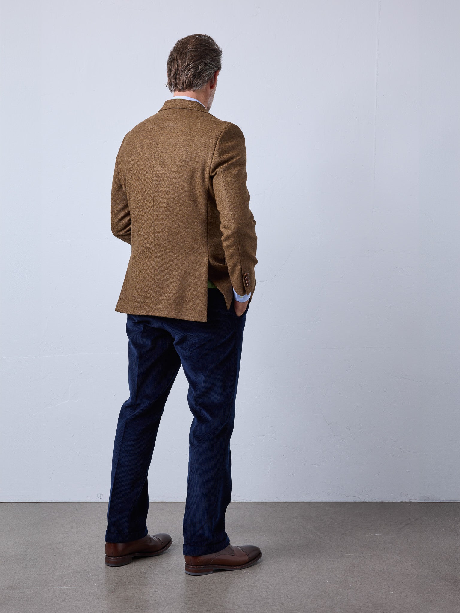 Tweedsakko in 3-Knopf Classic aus Moon Tweed