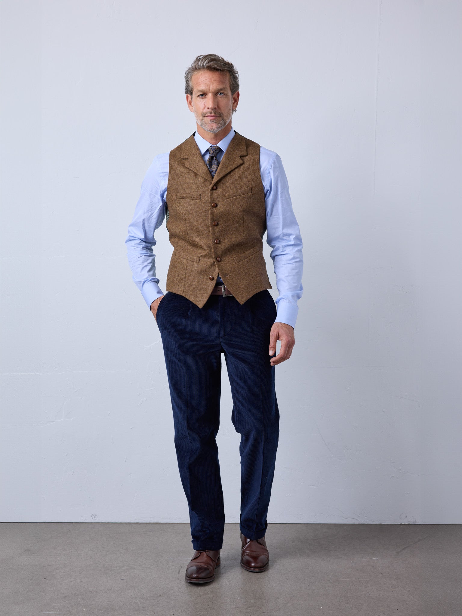 Tweedweste aus Moon Tweed