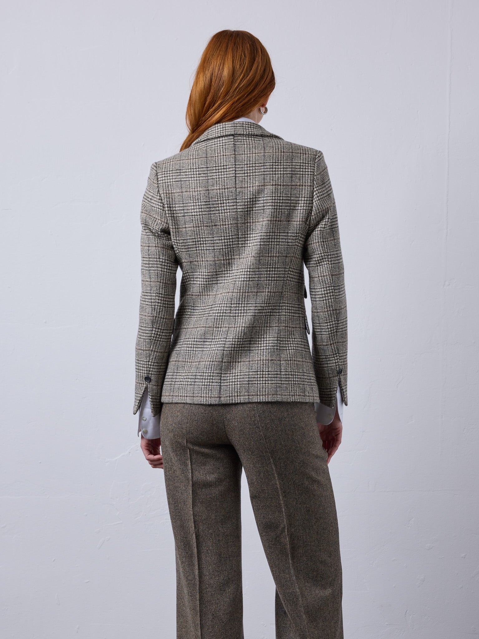 Tweedblazer aus Lovat Tweed