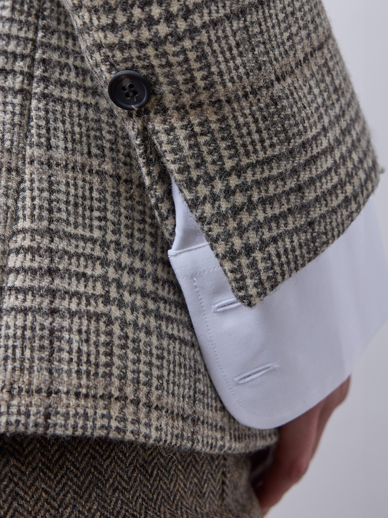 Tweedblazer aus Lovat Tweed