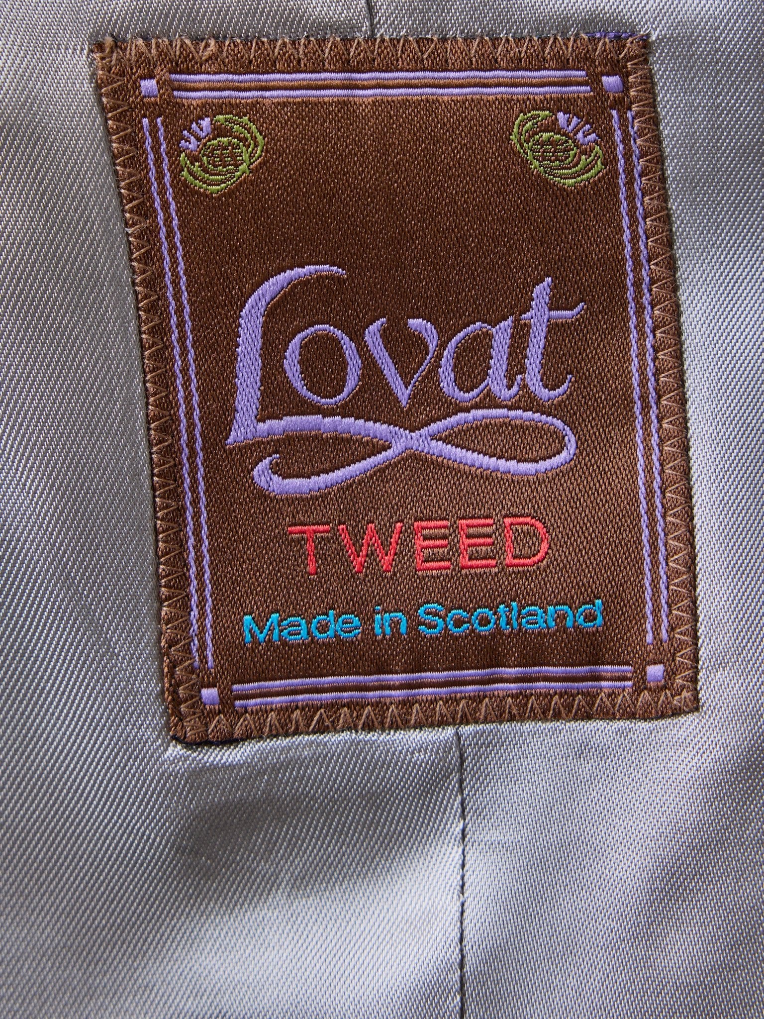 Tweedblazer aus Lovat Tweed