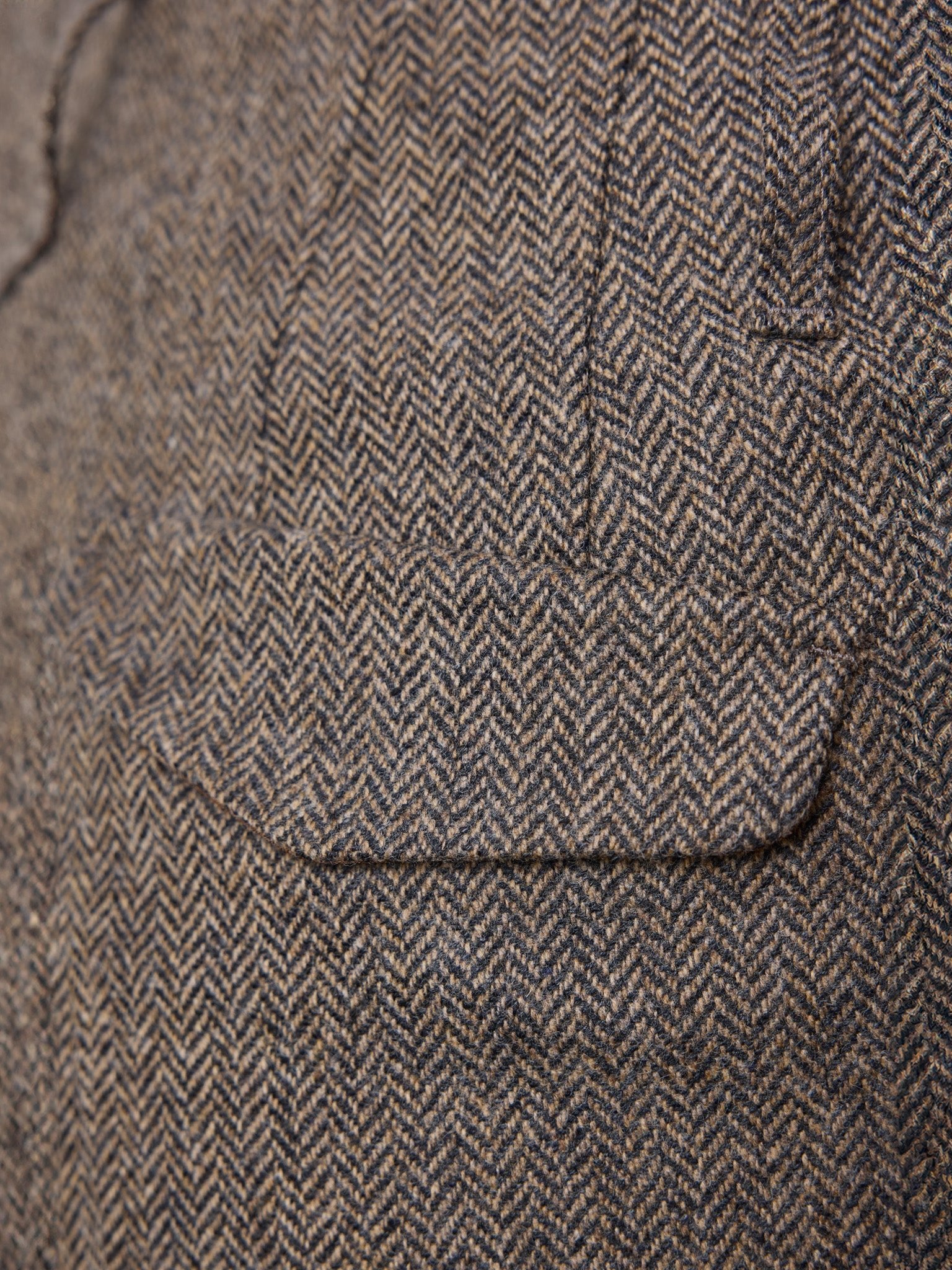 Marlene Tweed-Hose in braun