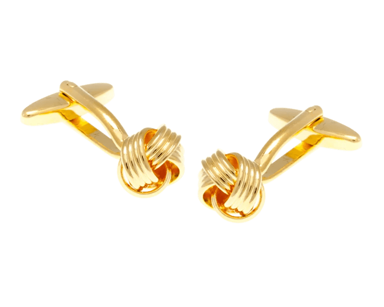 Manschettenknöpfe: Golden Knot