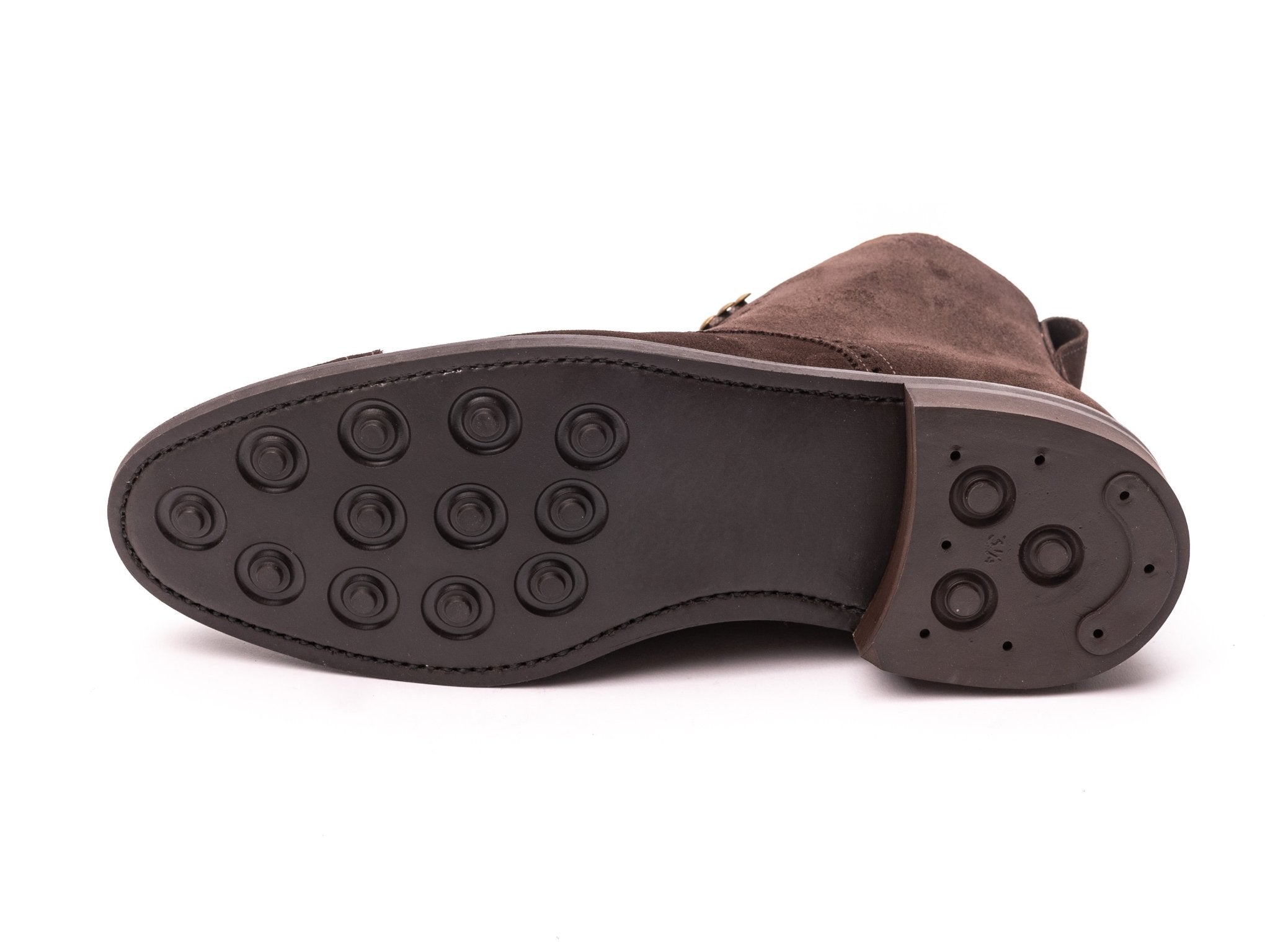 Punched Oxford Boots im Derby Stil