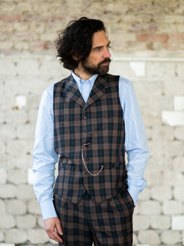Sommer Anzug in 3-Knopf Classic aus leichtem Lovat Tweed