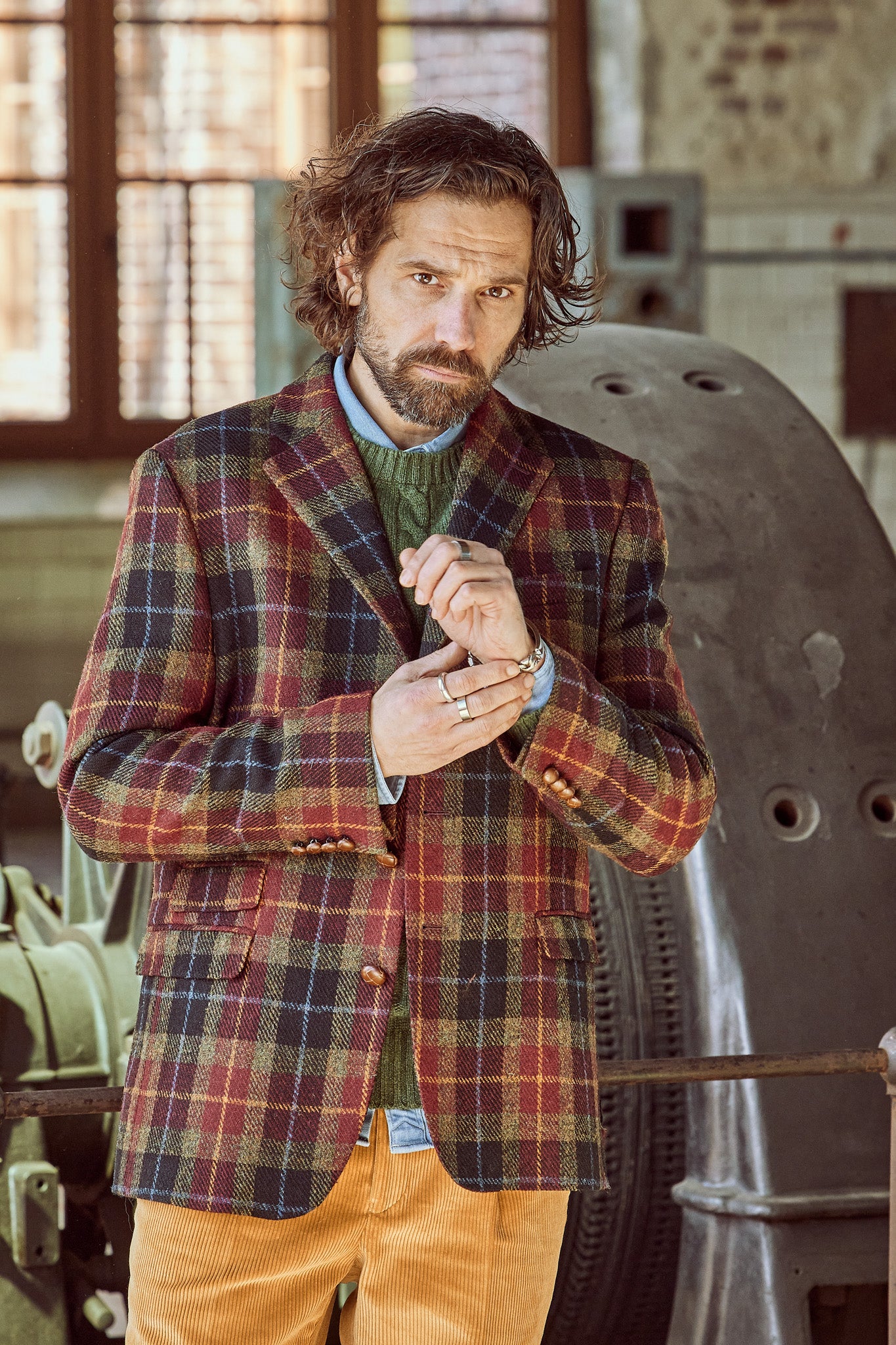 Tweedsakko in 3-Knopf Classic aus Harris Tweed