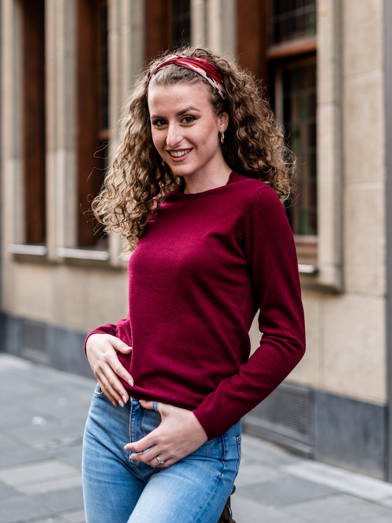 Cashmere Pullover mit Rundausschnitt, unsere Klassiker