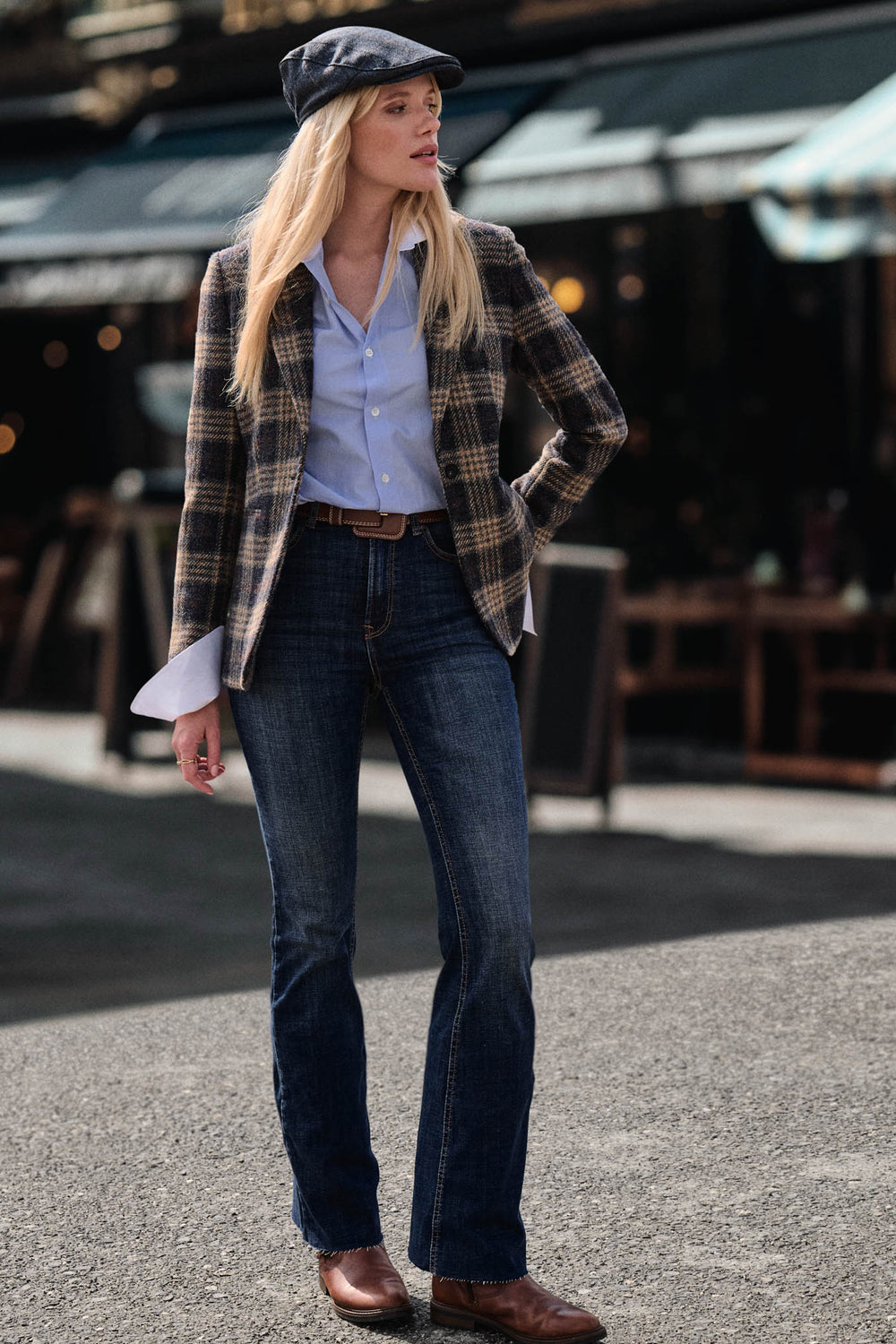 Tweedblazer aus Lovat Tweed