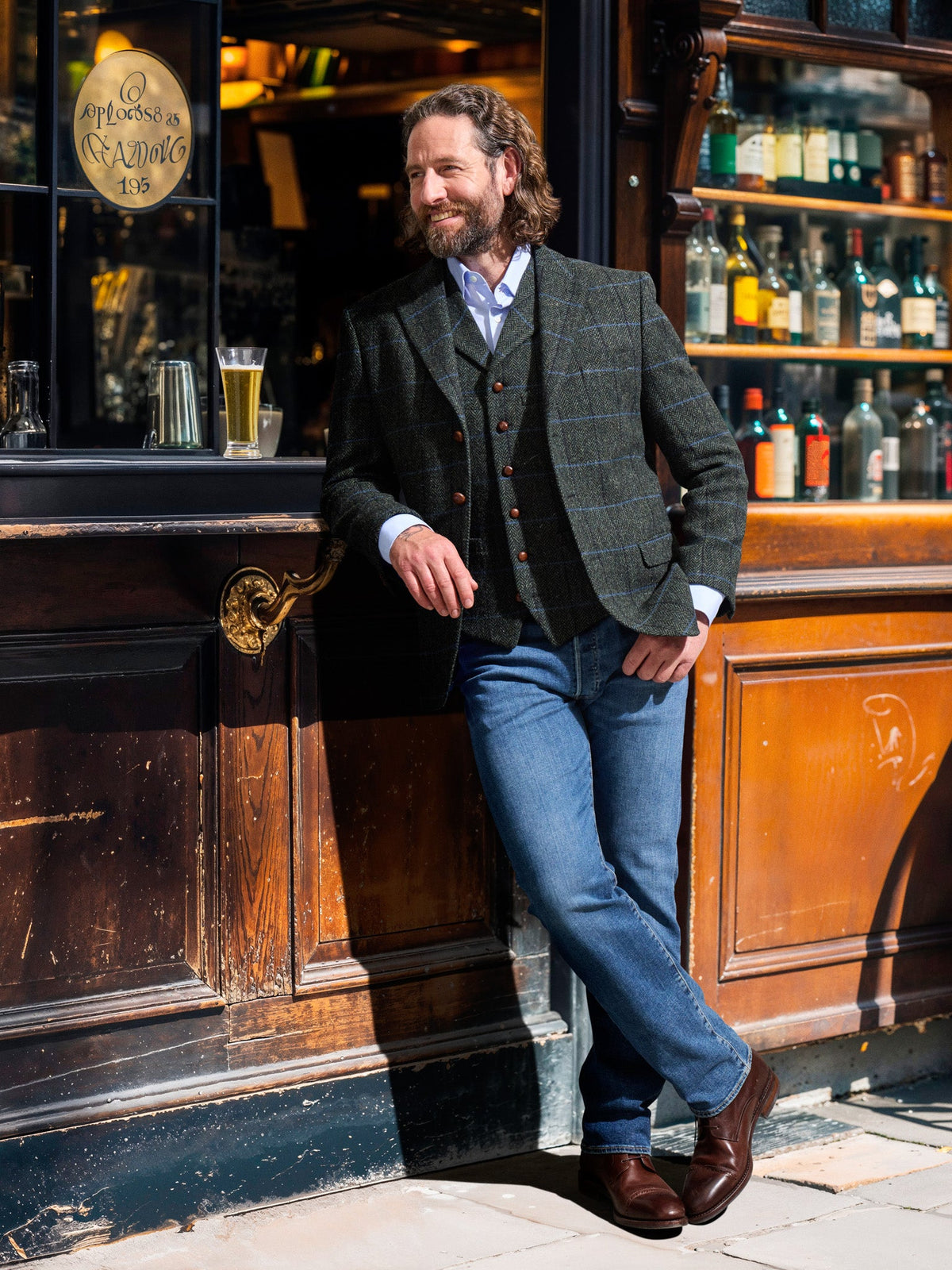 Tweedsakko in 3-Knopf Classic aus Lovat Tweed
