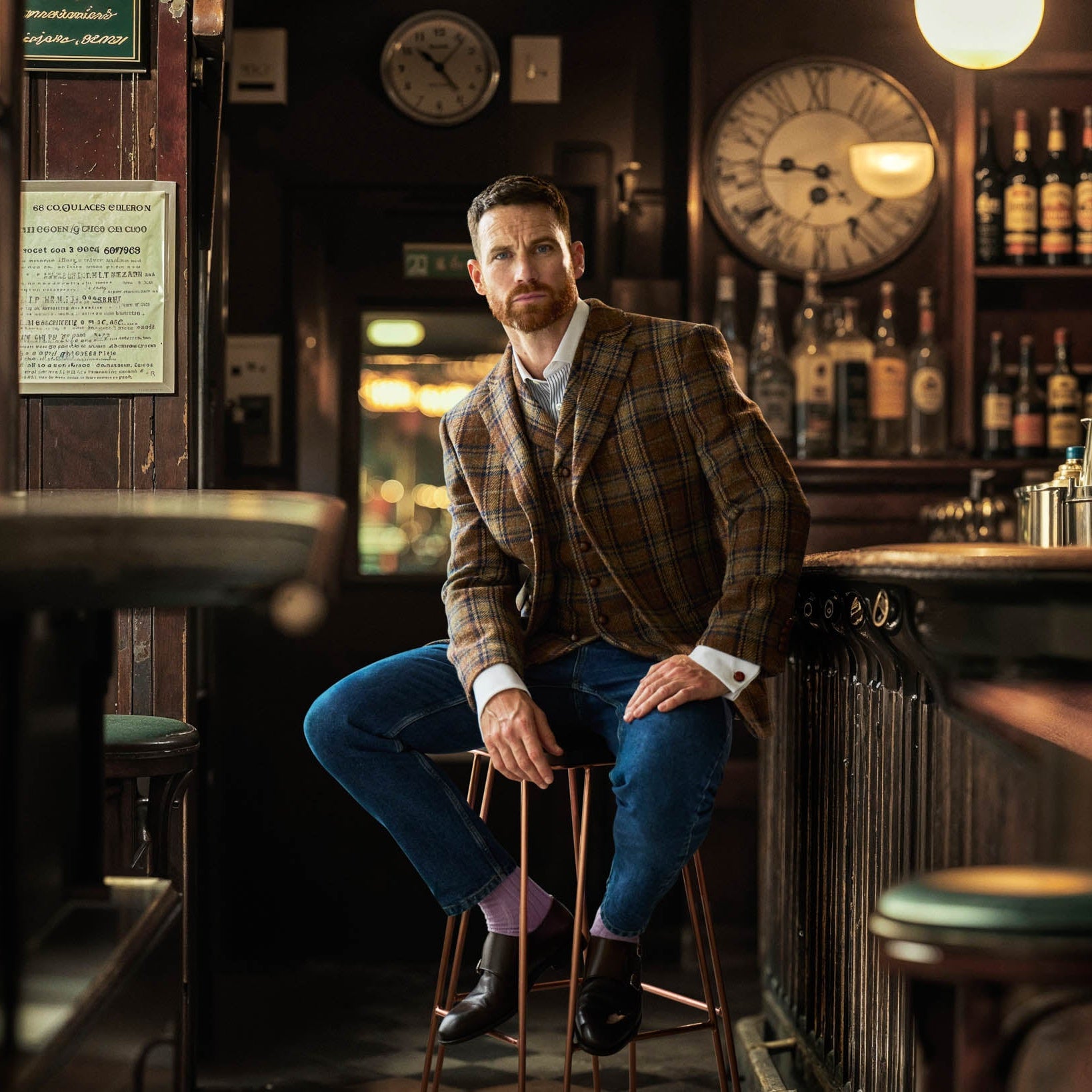 Tweedsakko in 3-Knopf Classic aus Lovat Tweed