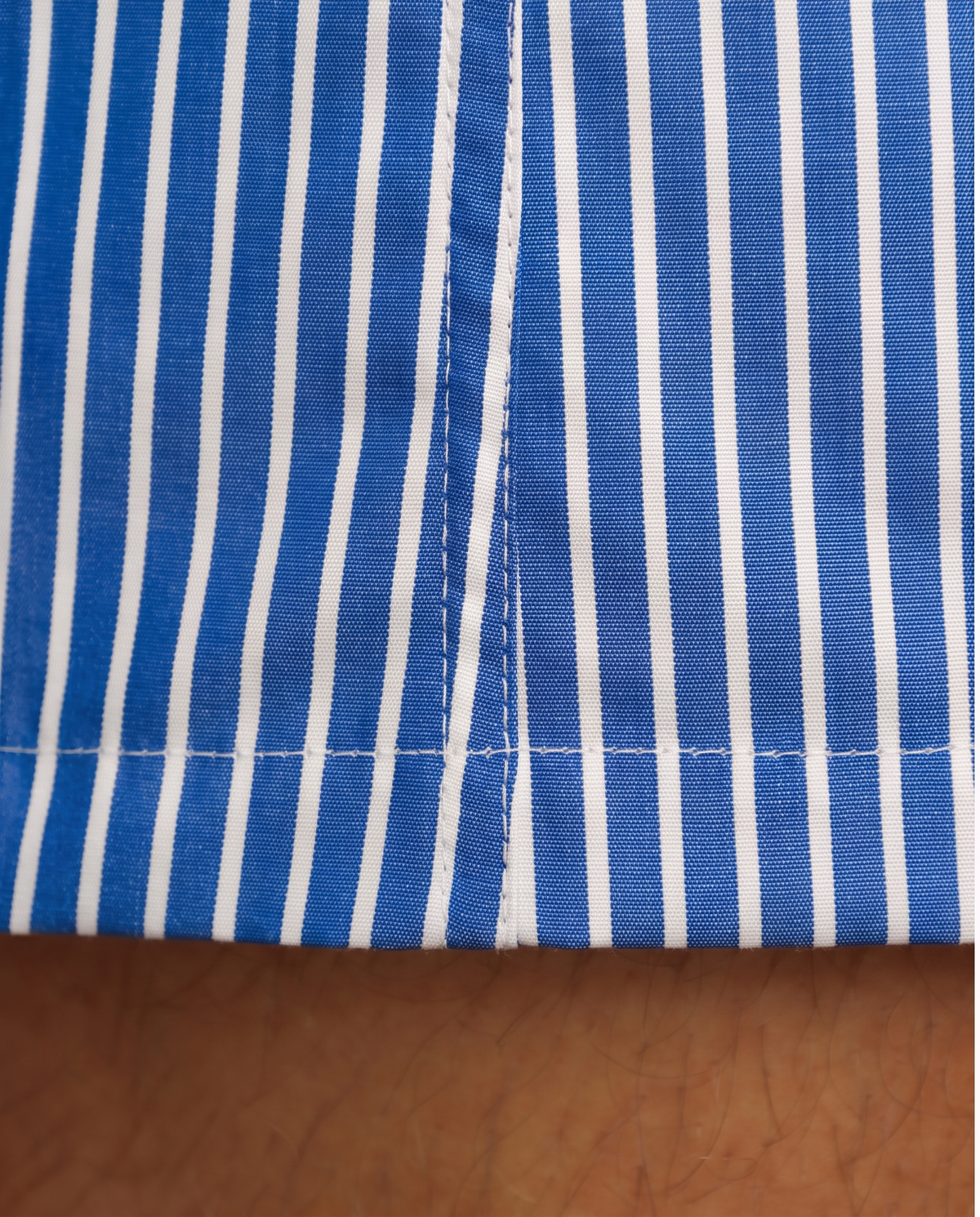 Boxershorts Blue Bengal, Stoffdetail | John Crocket