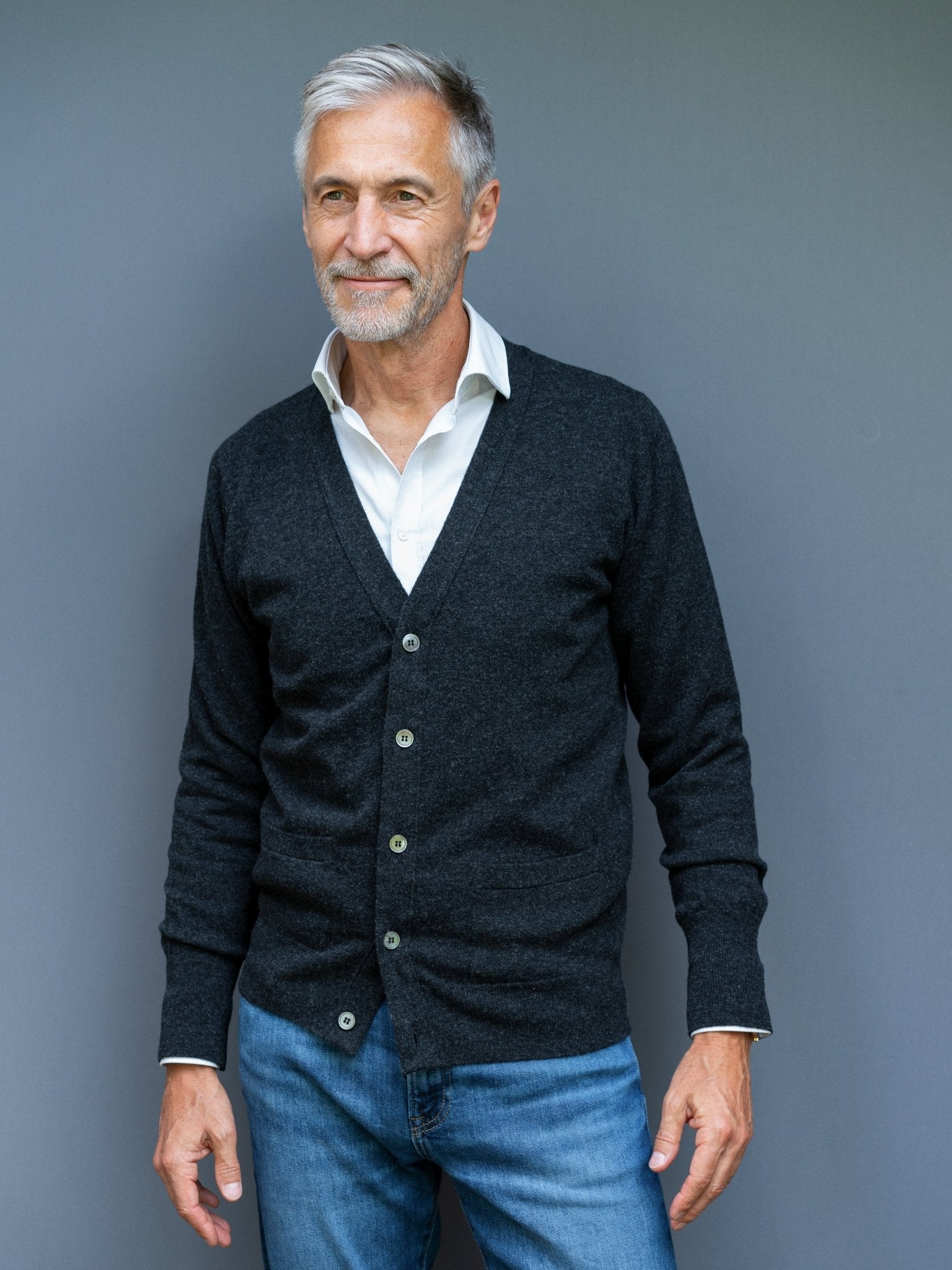 Cashmere Strickjacke