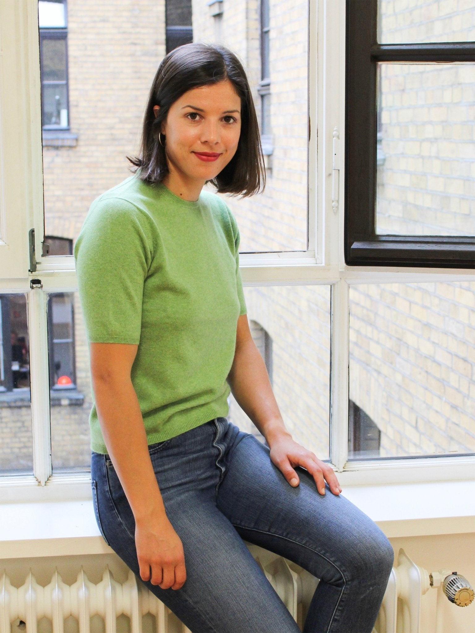 Cashmere Pullover mit Kurzarm und Rundausschnitt, unsere Highlights