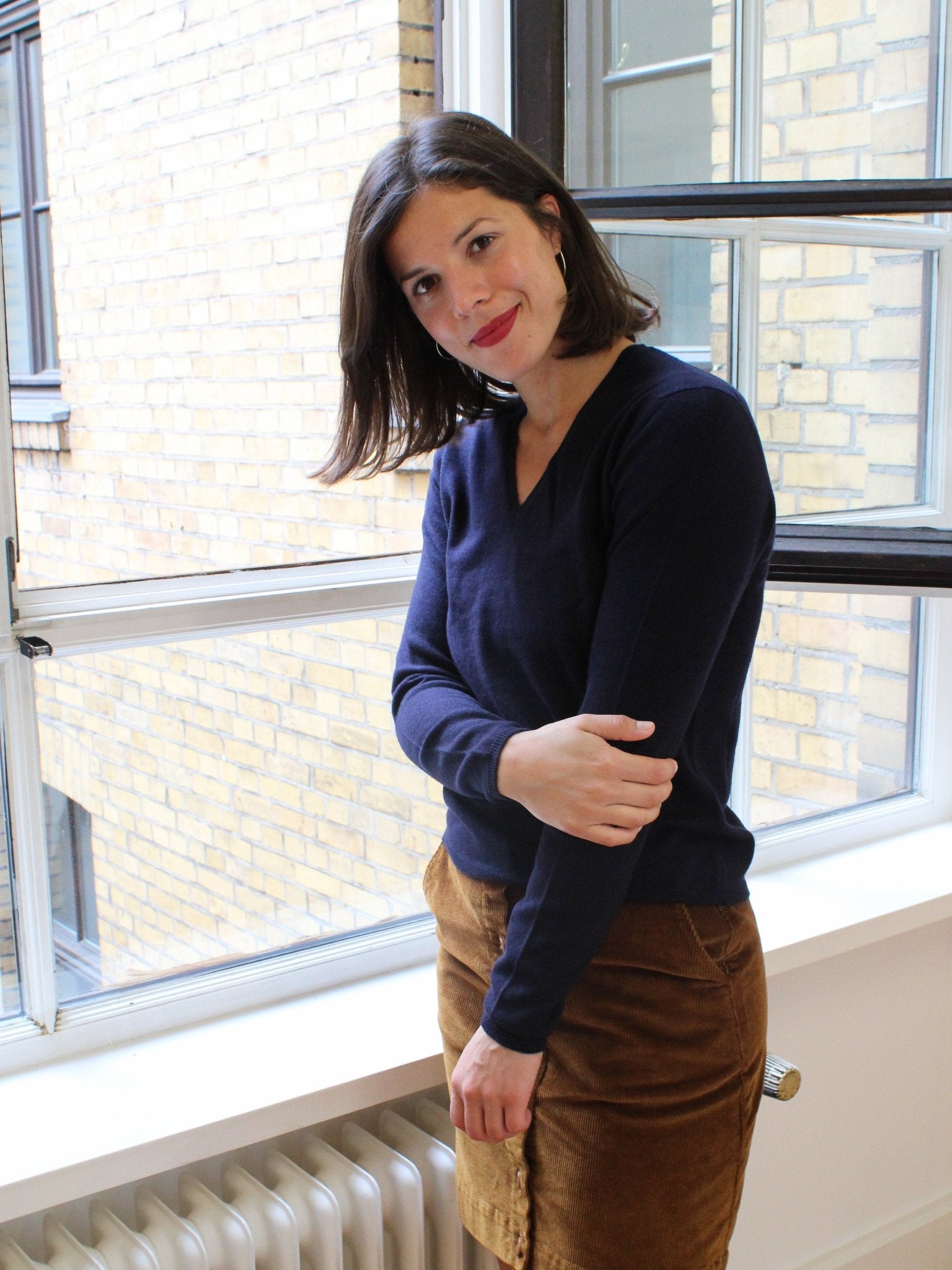 Cashmere Pullover mit V-Ausschnitt, unsere Klassiker