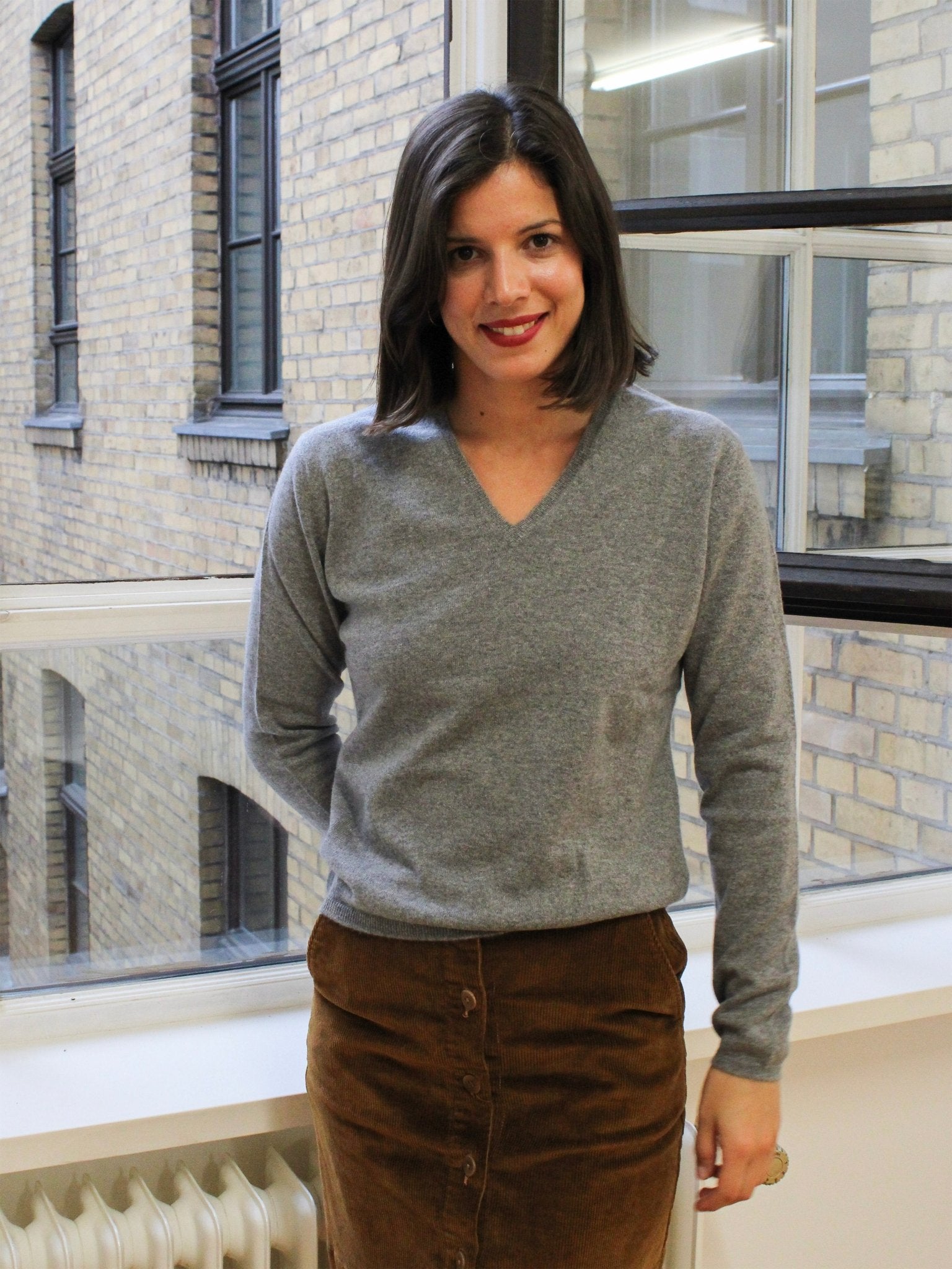 Cashmere Pullover mit V-Ausschnitt, unsere Klassiker