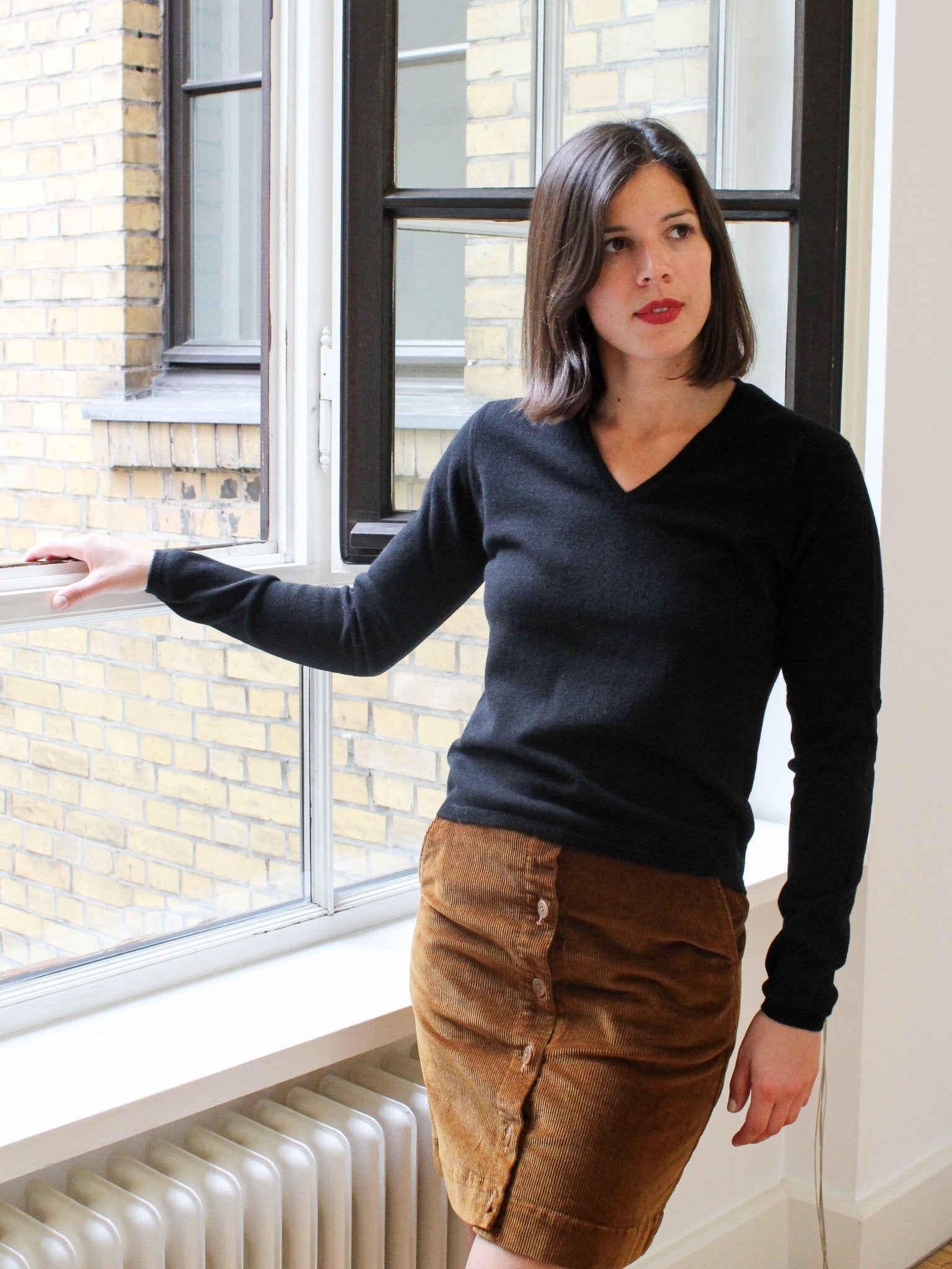 Cashmere Pullover mit V-Ausschnitt, unsere Klassiker
