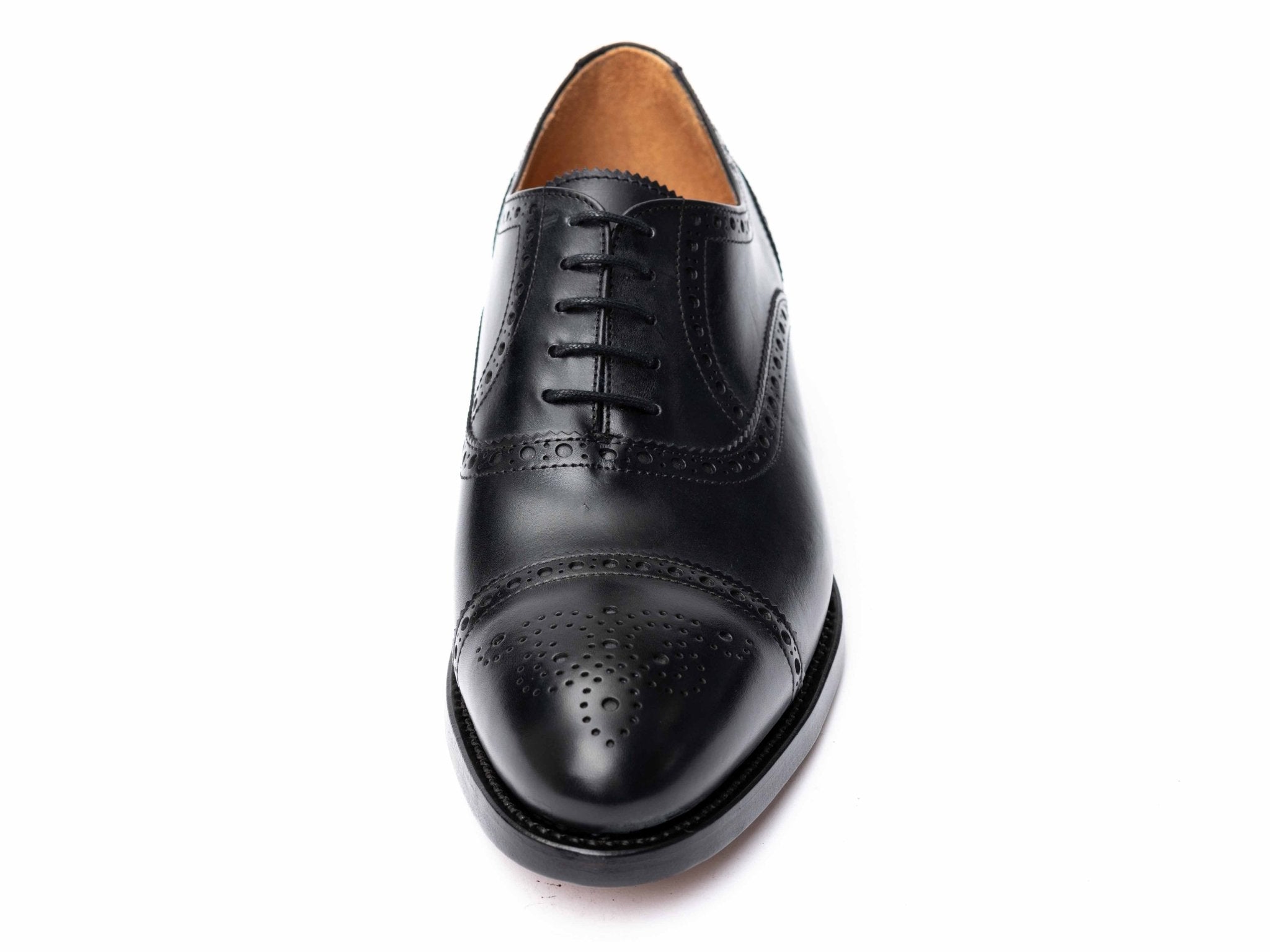 Semi Brogue in schwarz