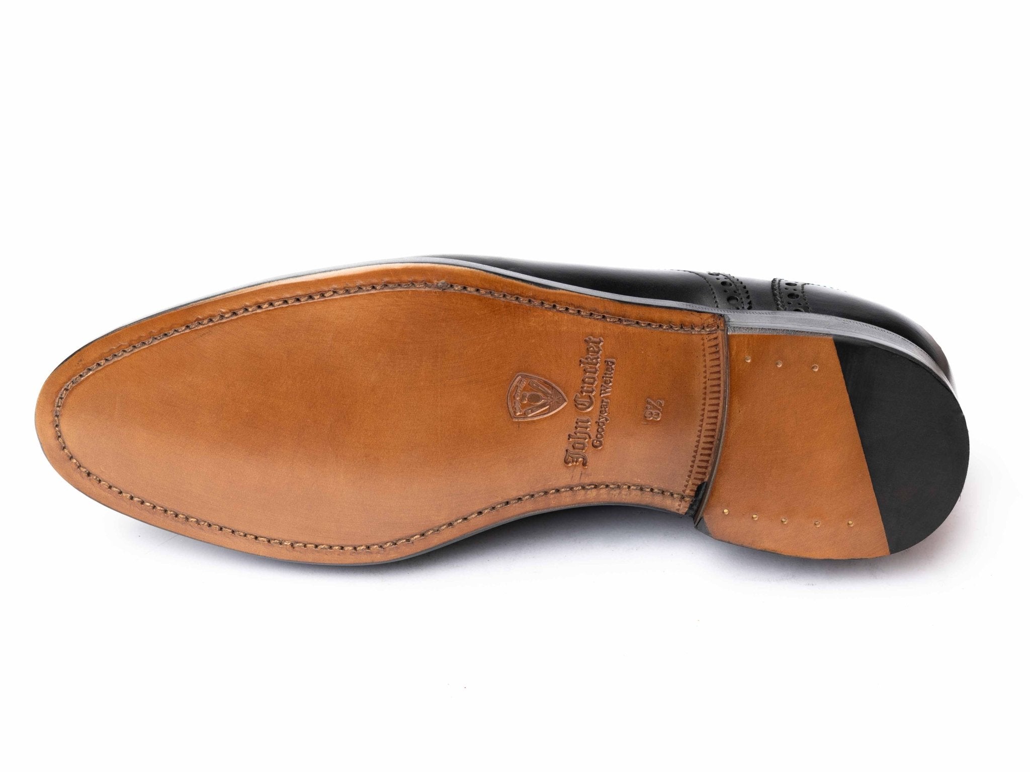 Semi Brogue in schwarz