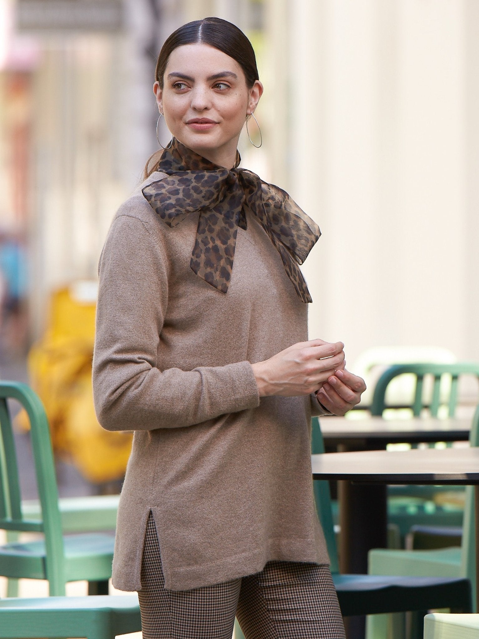 Cashmere Pullover mit V-Ausschnitt, 100% Kaschmir