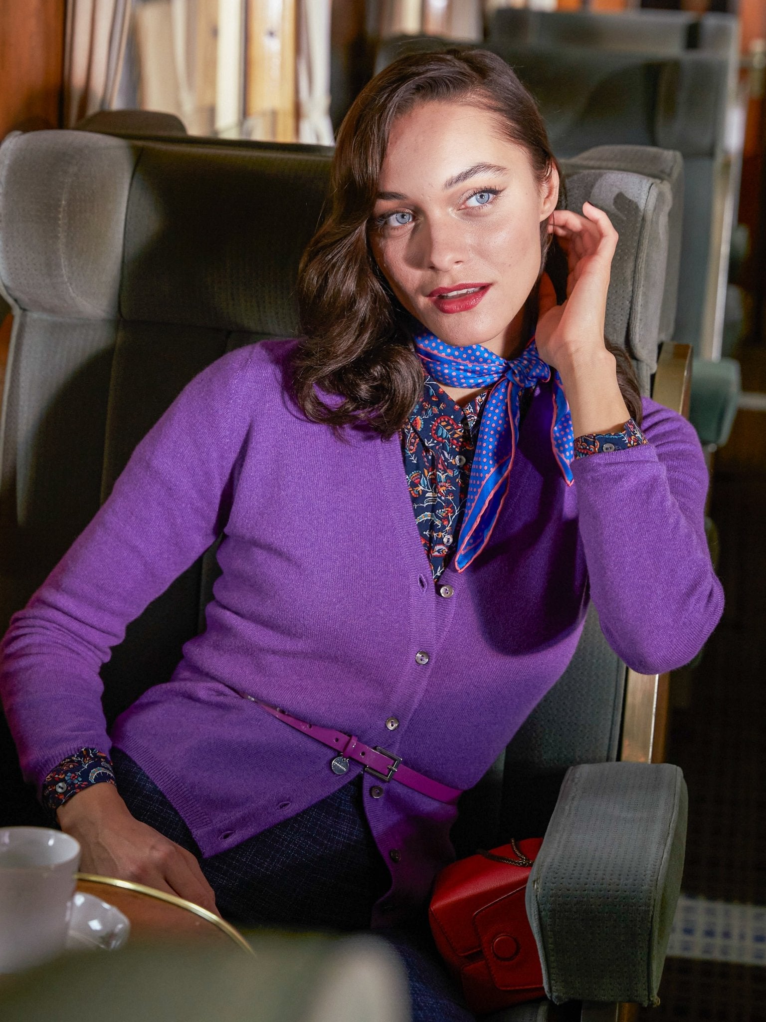 Cashmere Strickjacke mit V-Ausschnitt, unsere Highlights