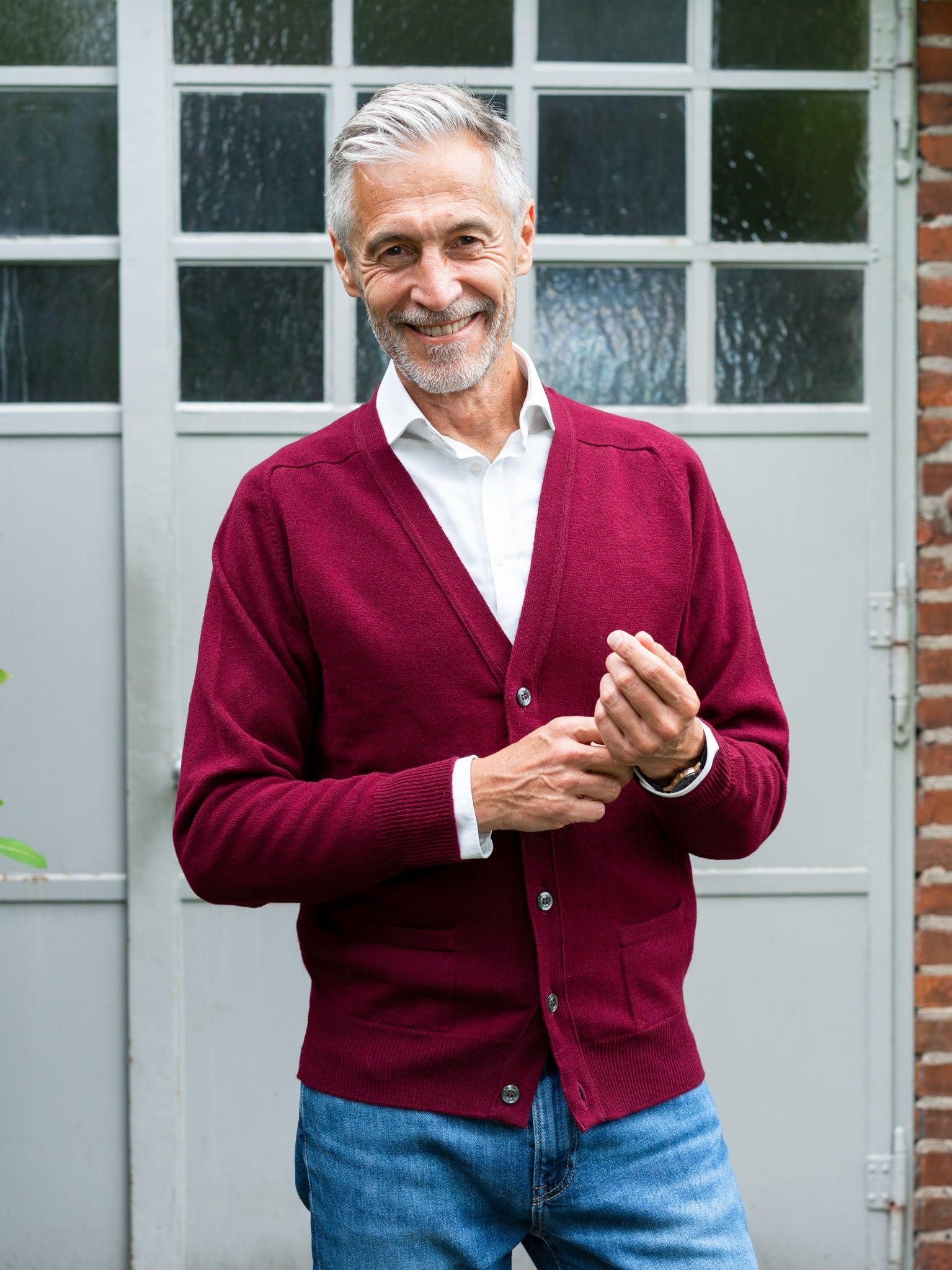 Lambswool Strickjacke SALE