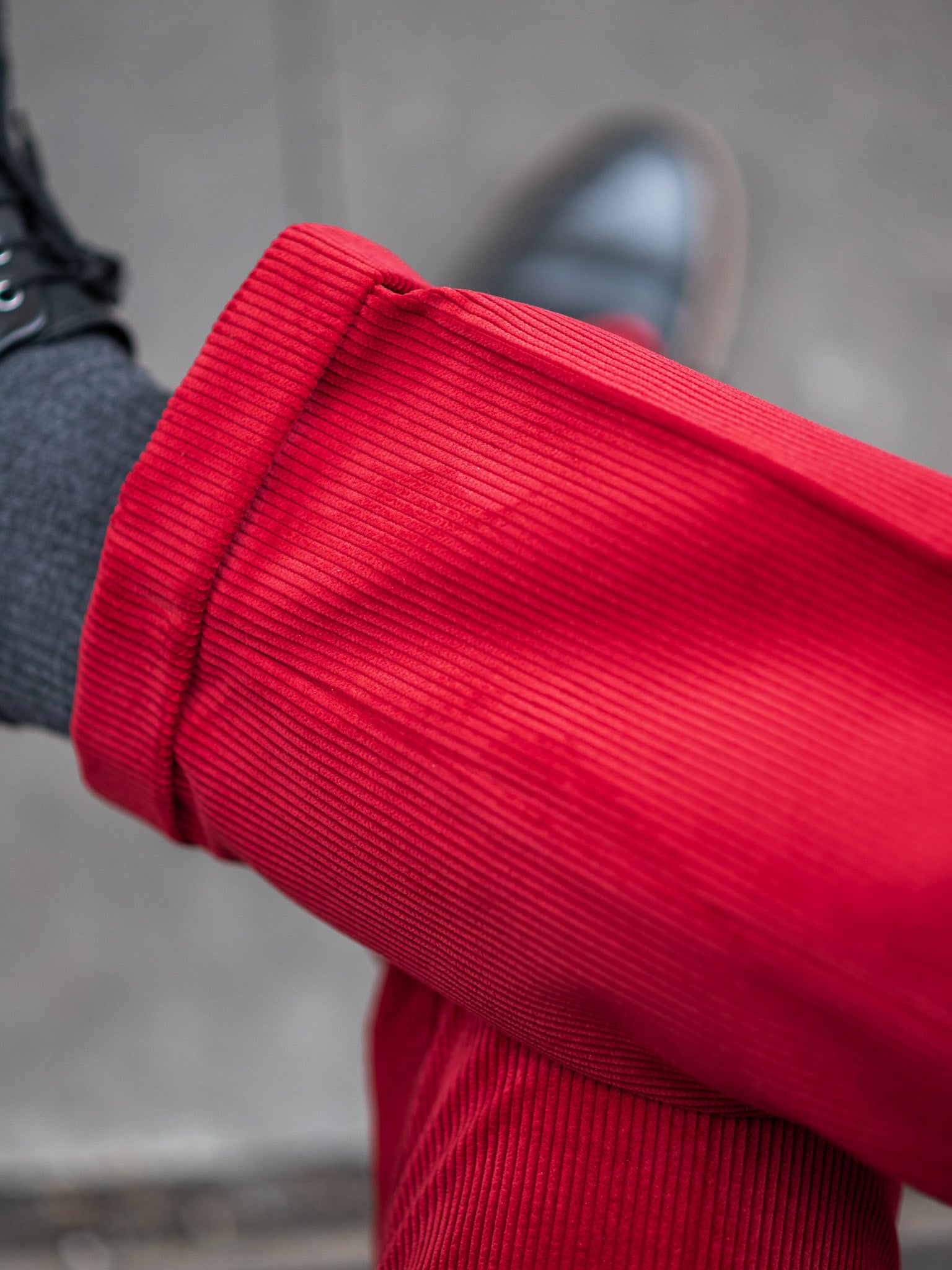 Cordhose Brisbane Moss, Farbe: Richberry