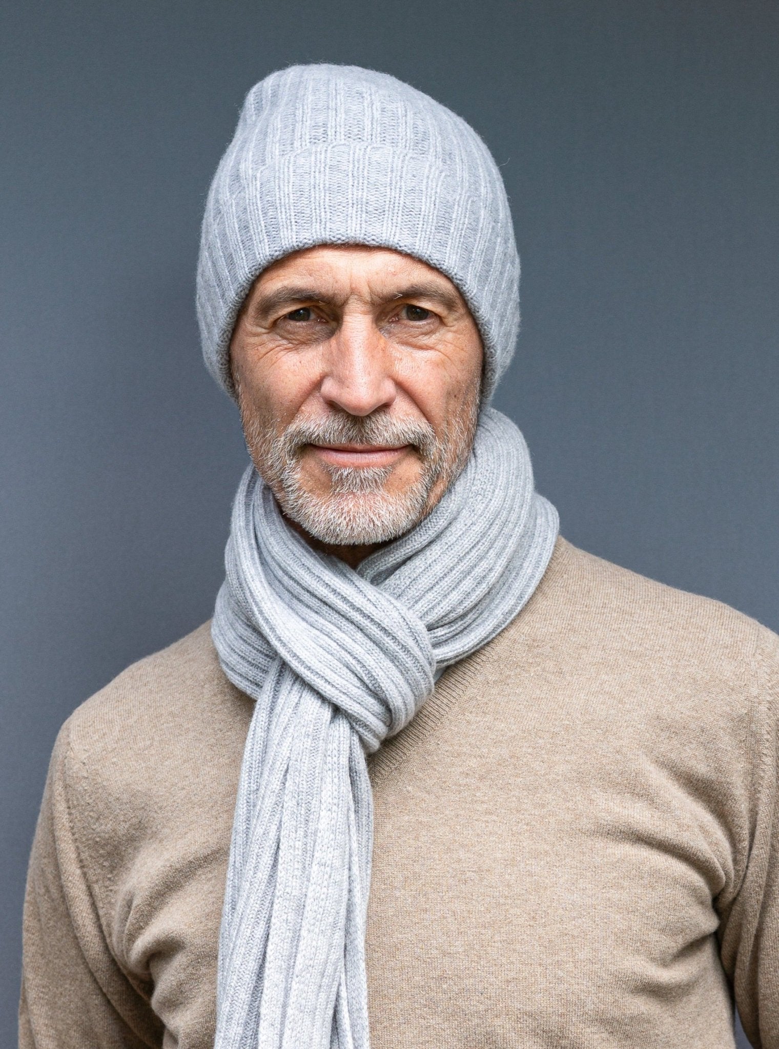 Cashmere Mütze: Flannel