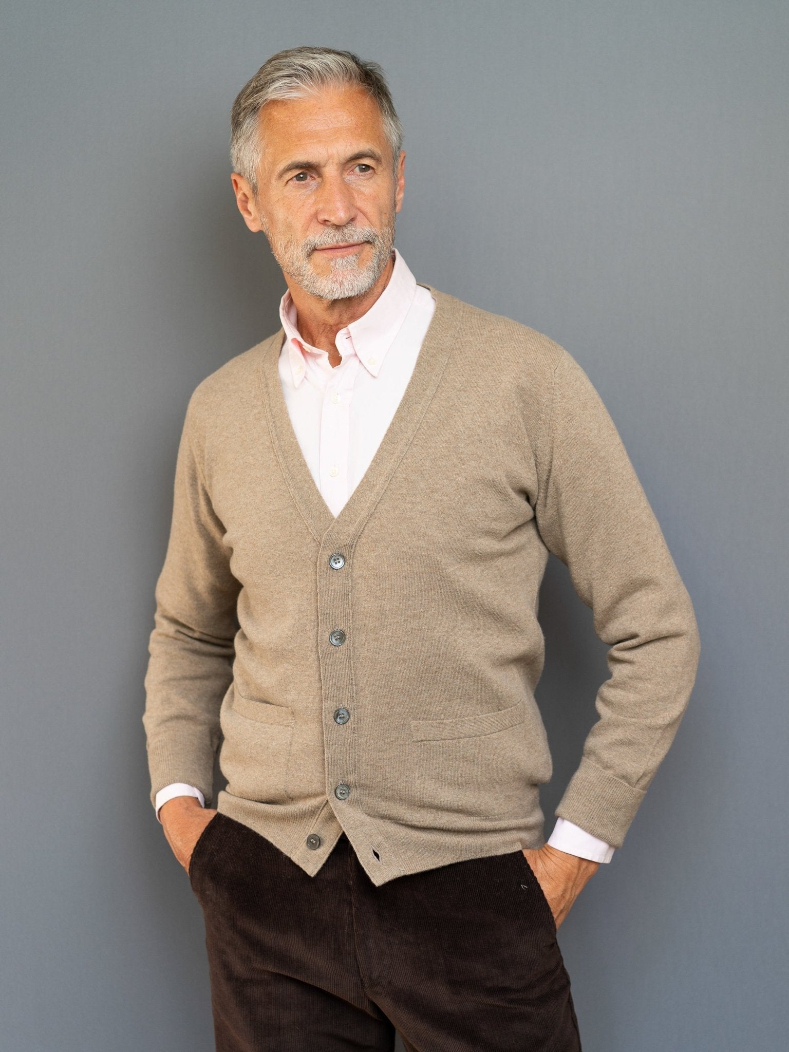 Cashmere Strickjacke