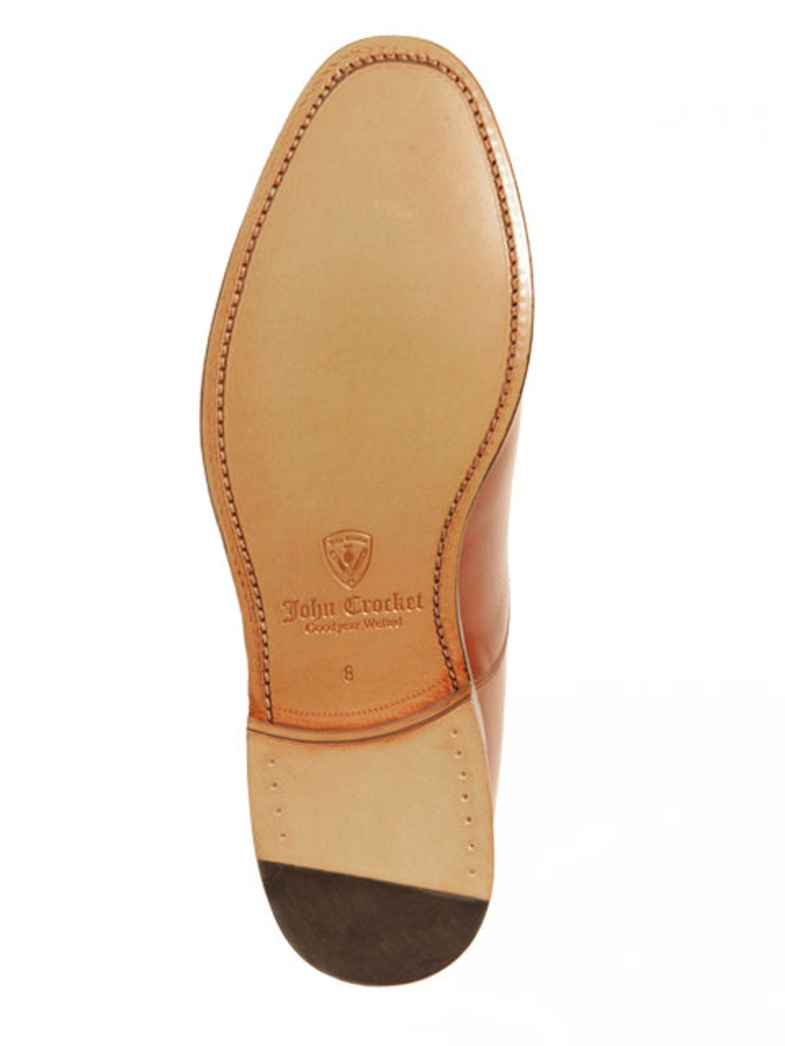 Semi Brogue in schwarzem Wildleder