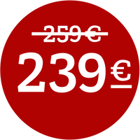 Sale Badge 259EUR auf 239EUR reduziert