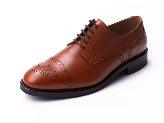 Semi Brogue im Derby Stil mit Vibram Sohle