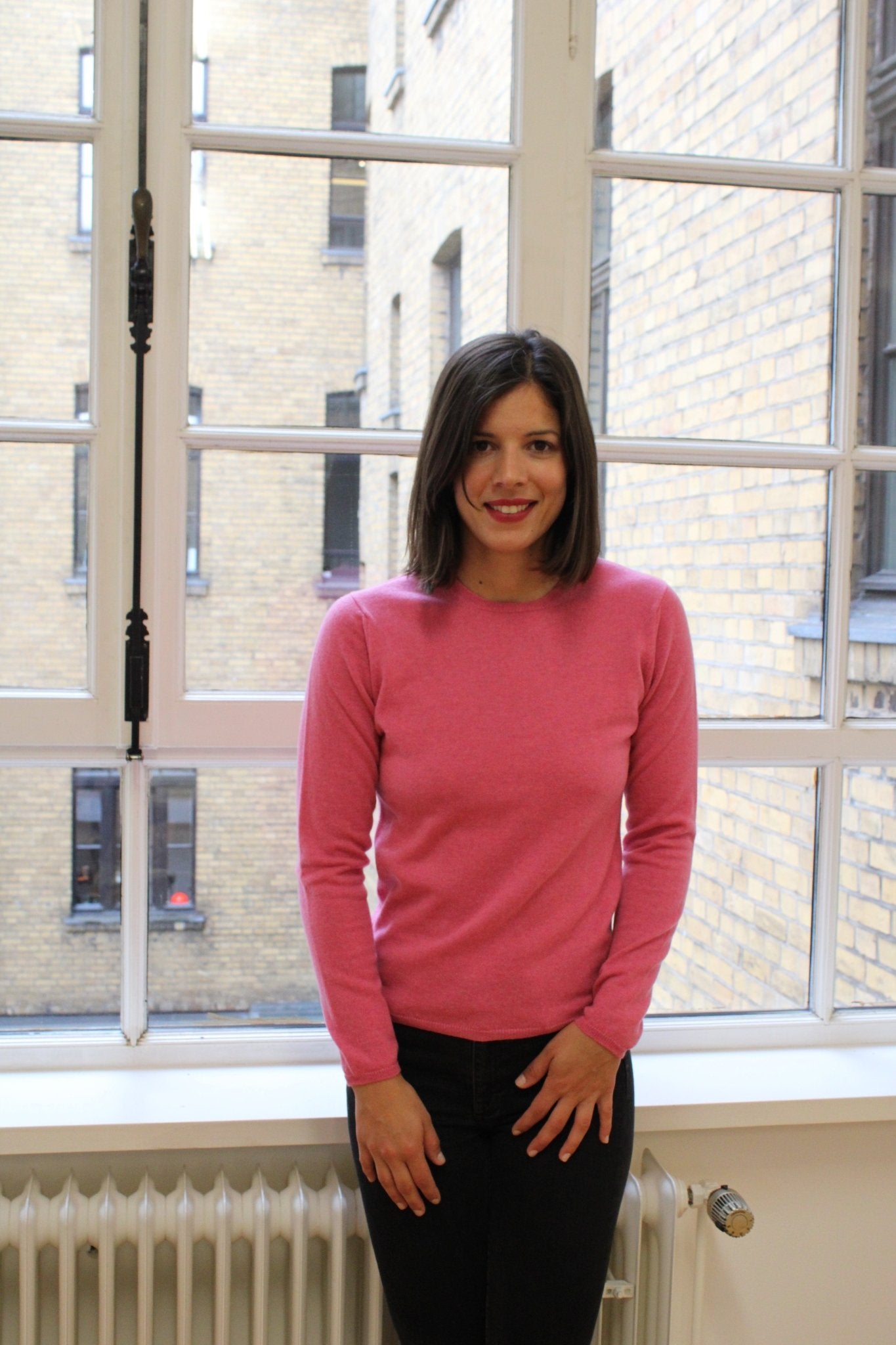 Cashmere Pullover mit Rundausschnitt