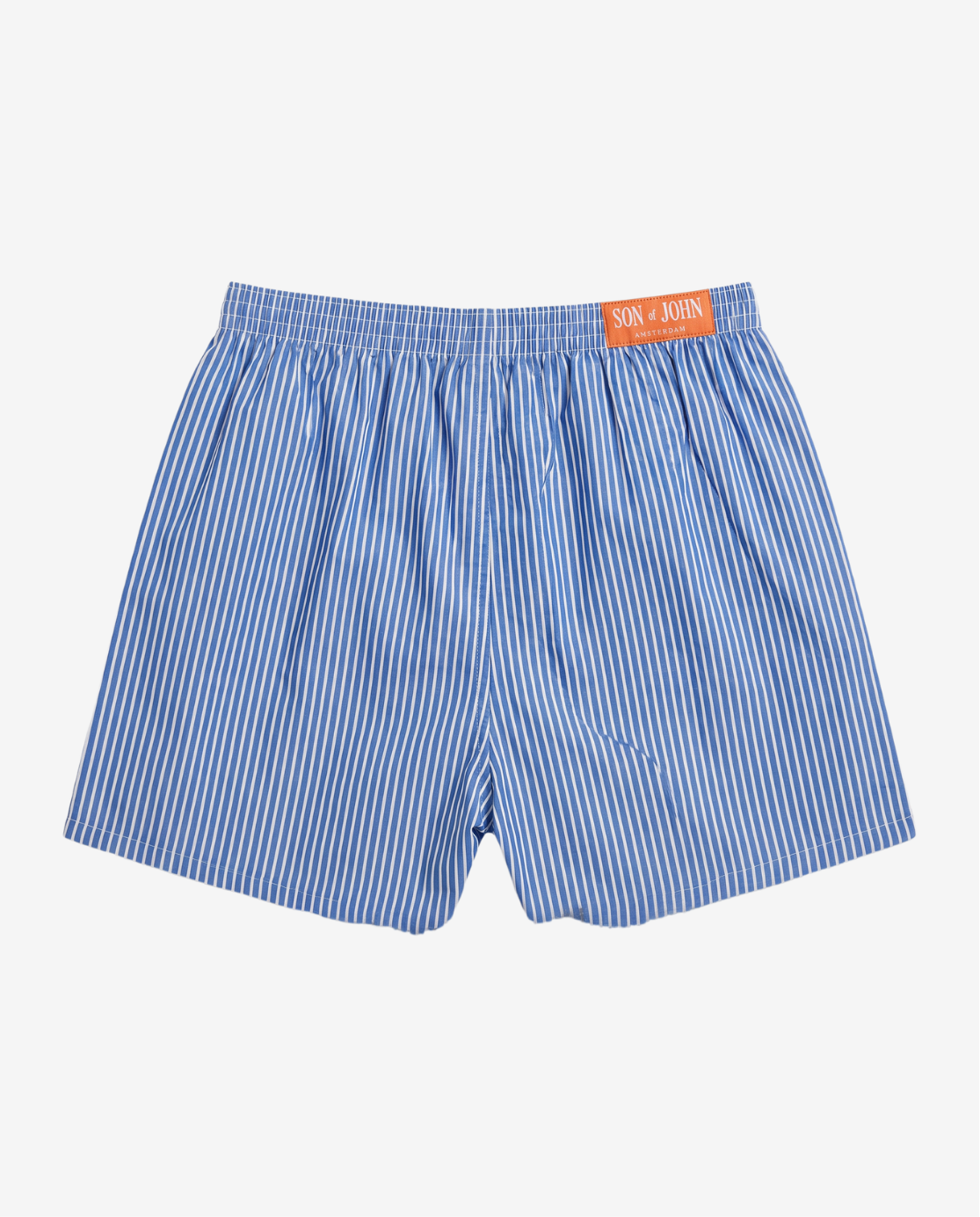 Boxershorts Blue Bengal liegend, Rückseite mit Label | John Crocket