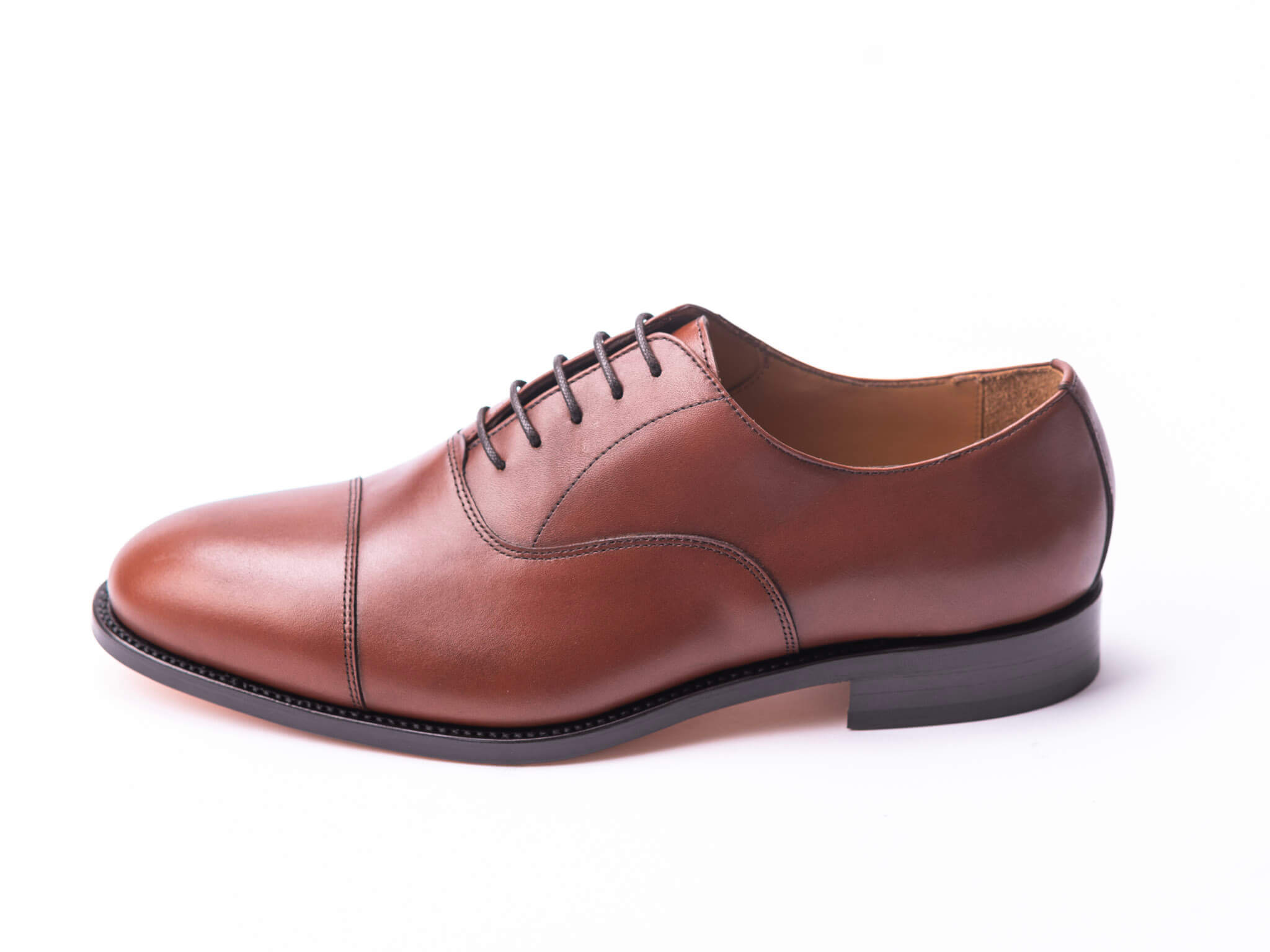 Plain Oxford in cognac