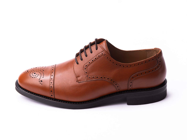 Semi Brogue im Derby Stil mit Vibram Sohle