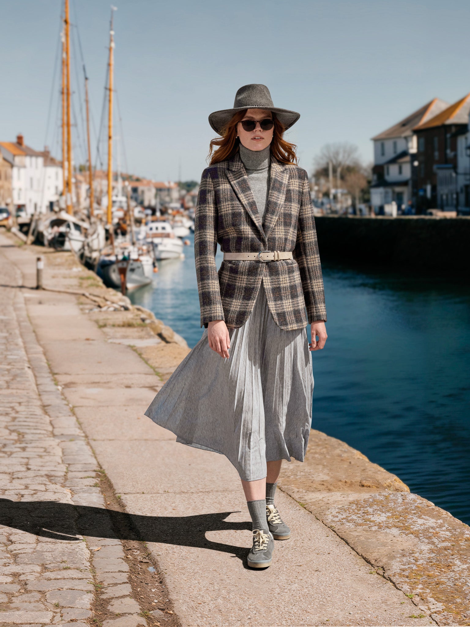 Tweedblazer aus Lovat Tweed