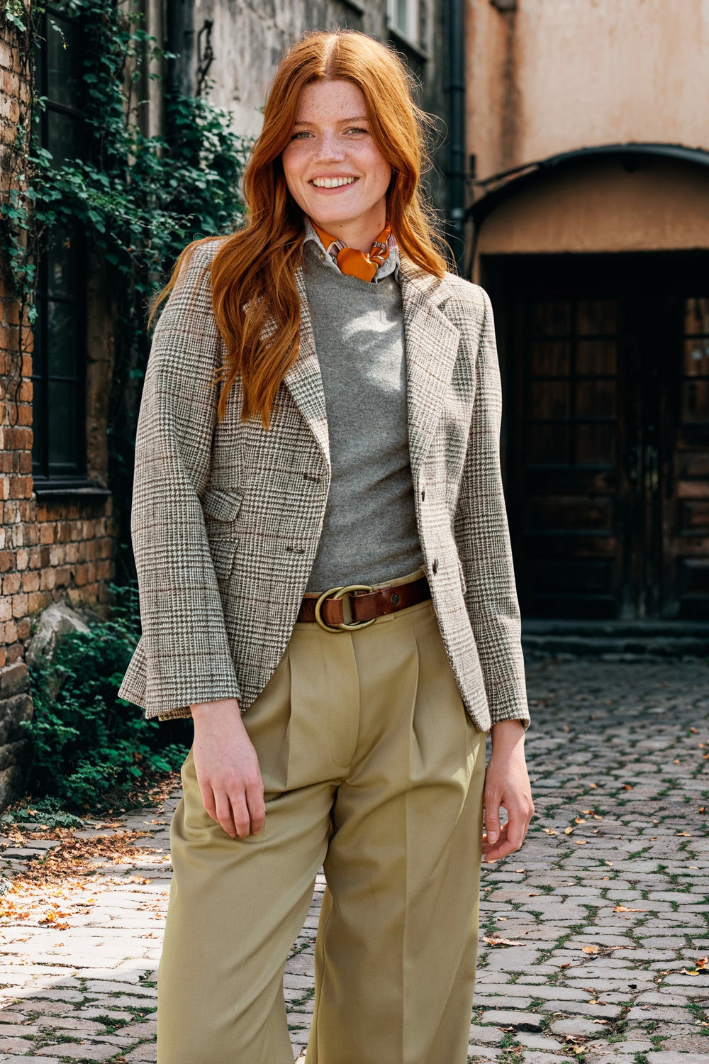 Tweedblazer aus Lovat Tweed