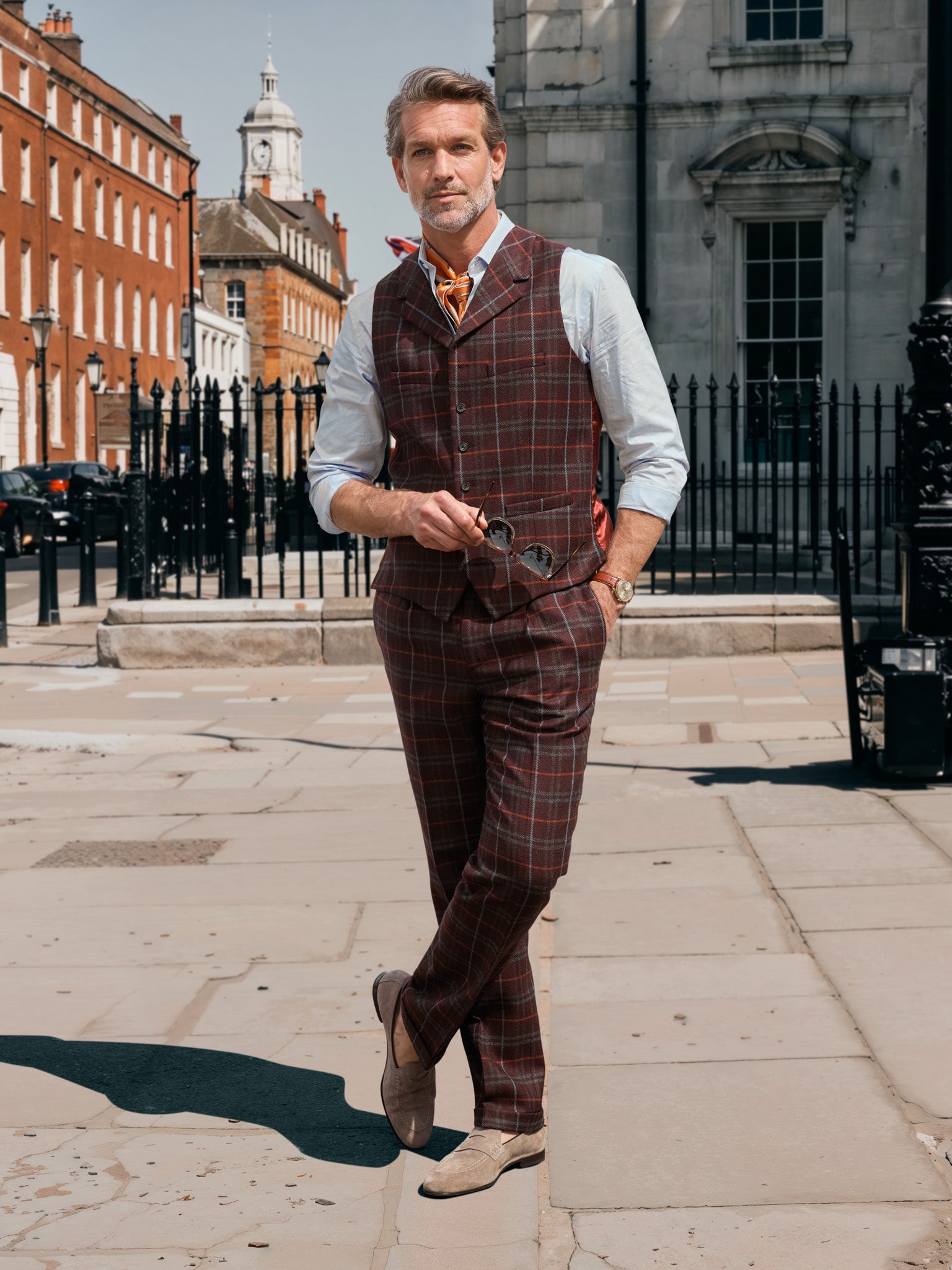 Tweed Anzug Dreiteiler richberry | Lovat Tweed