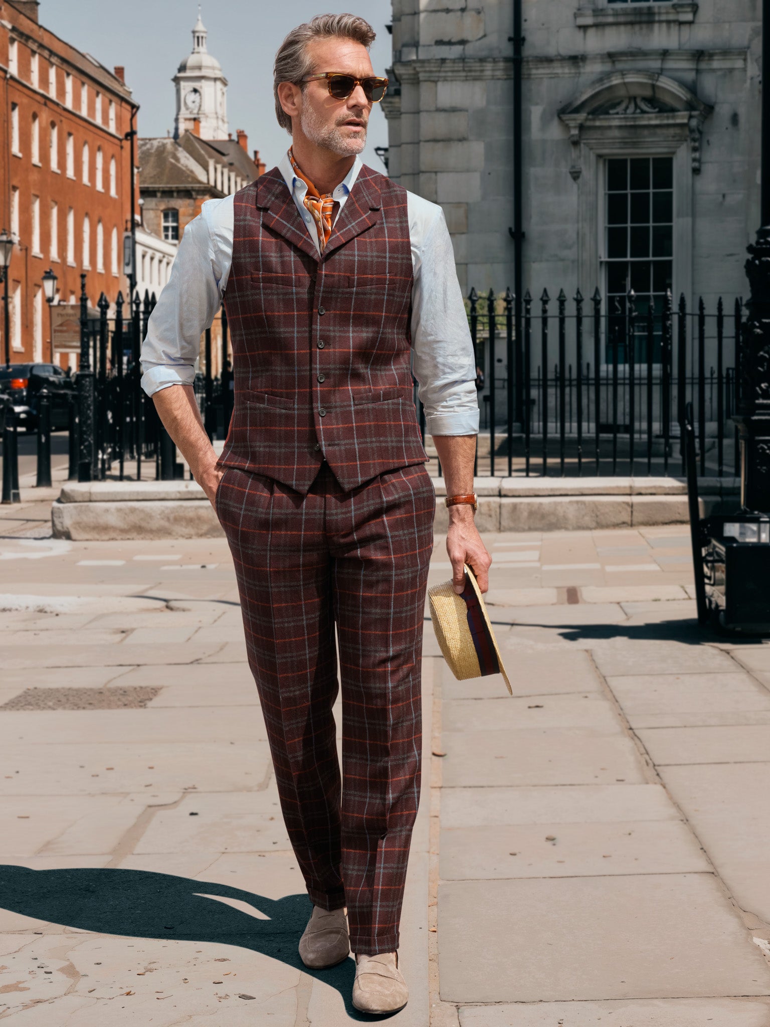 Tweed Anzug Dreiteiler richberry | Lovat Tweed