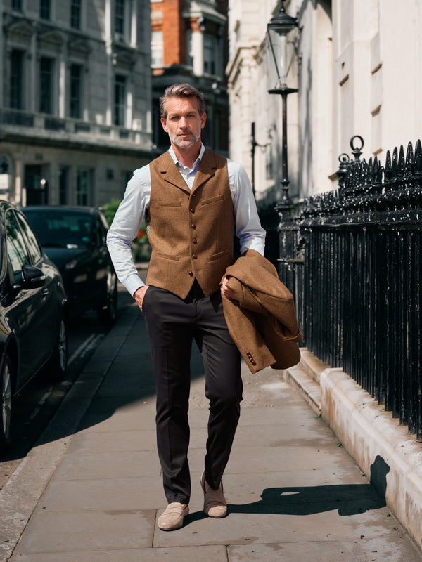 Tweedweste aus Moon Tweed