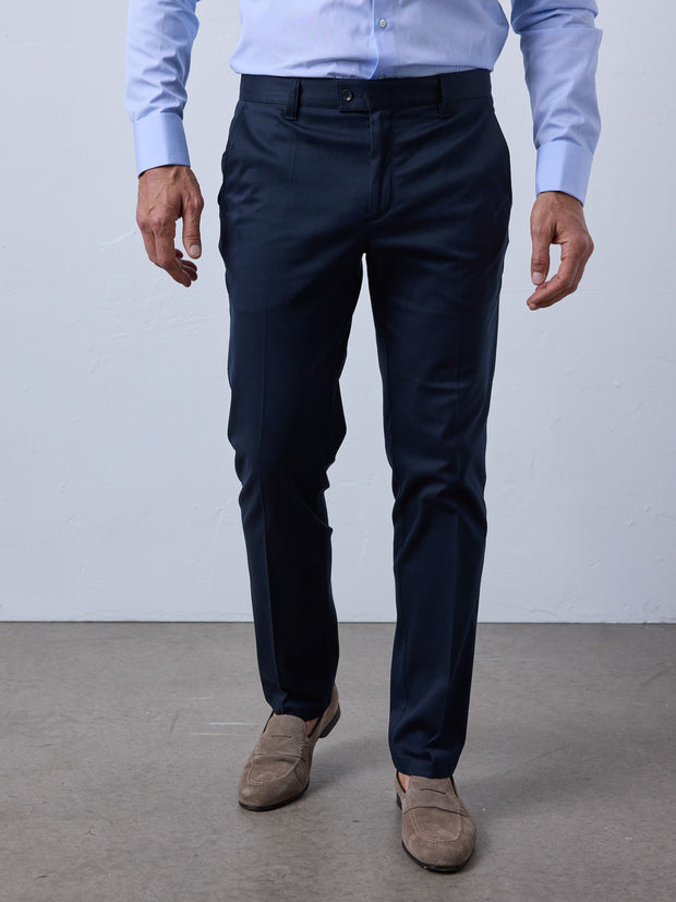 Slimline Chino mit Strechanteil  in navy